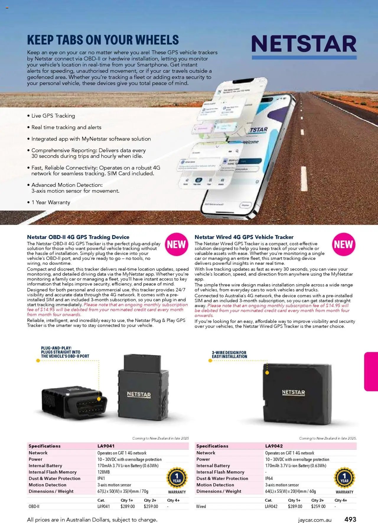 Jaycar Engineering & Scientific Catalogue 2025/2026  (2025-07-09 - 2026-07-09) | 493