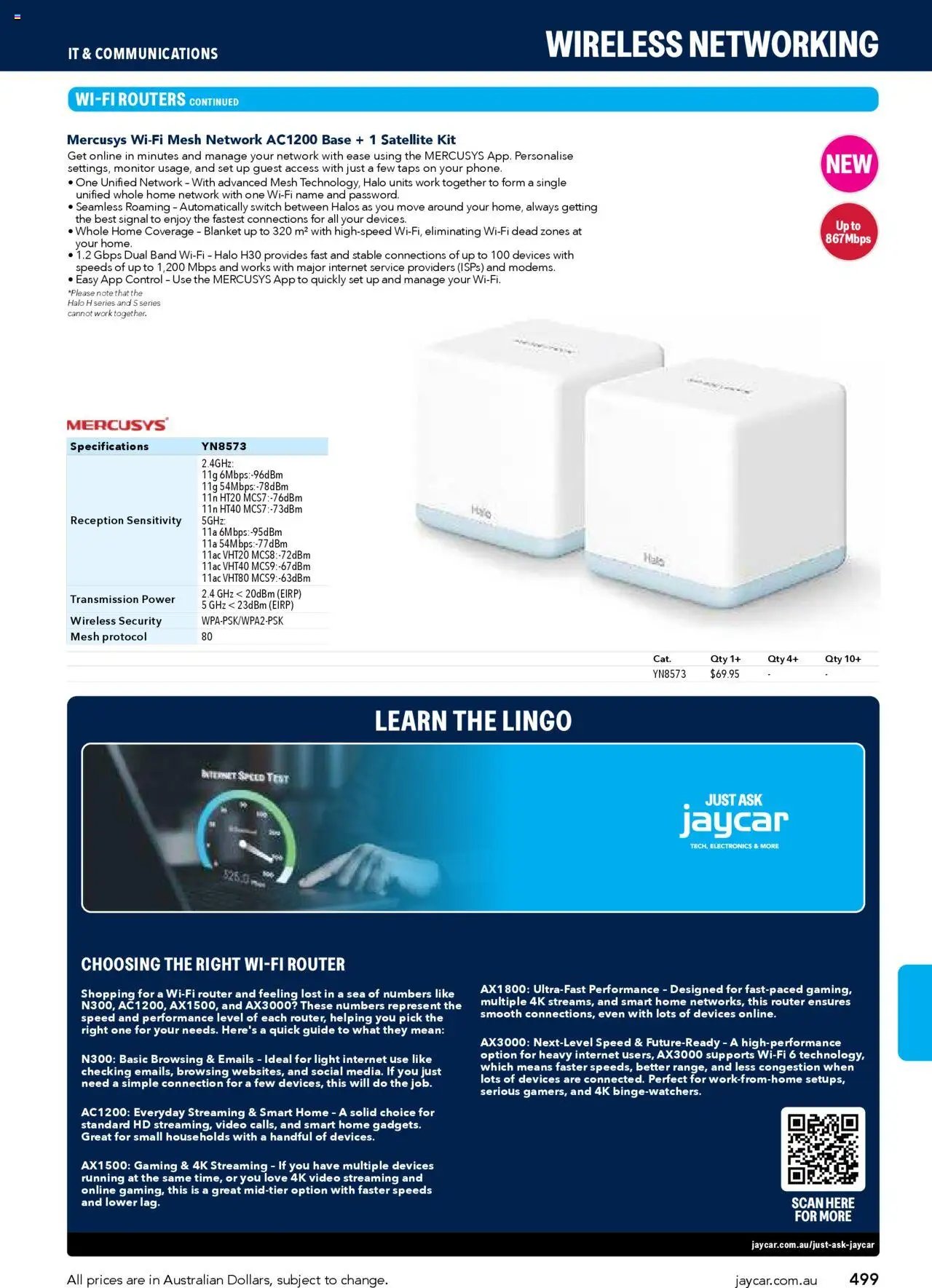Jaycar Engineering & Scientific Catalogue 2025/2026  (2025-07-09 - 2026-07-09) | 499