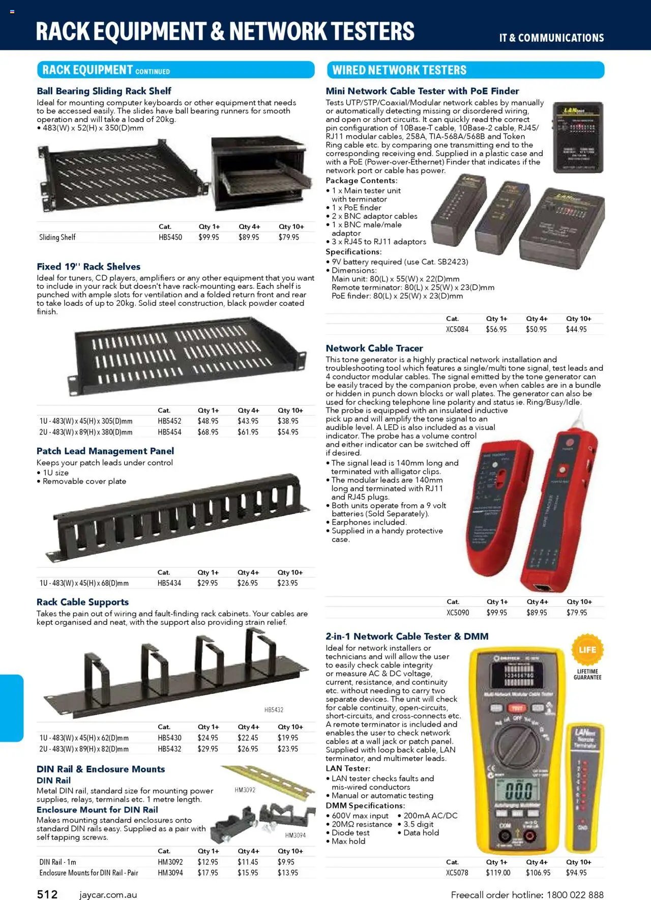 Jaycar Engineering & Scientific Catalogue 2025/2026  (2025-07-09 - 2026-07-09) | 512