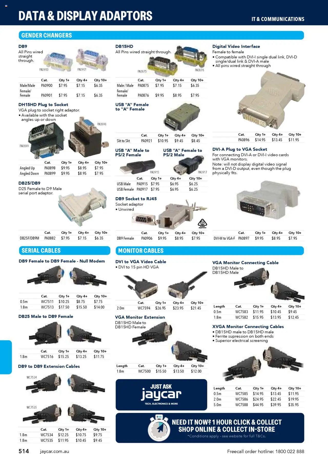 Jaycar Engineering & Scientific Catalogue 2025/2026  (2025-07-09 - 2026-07-09) | 514