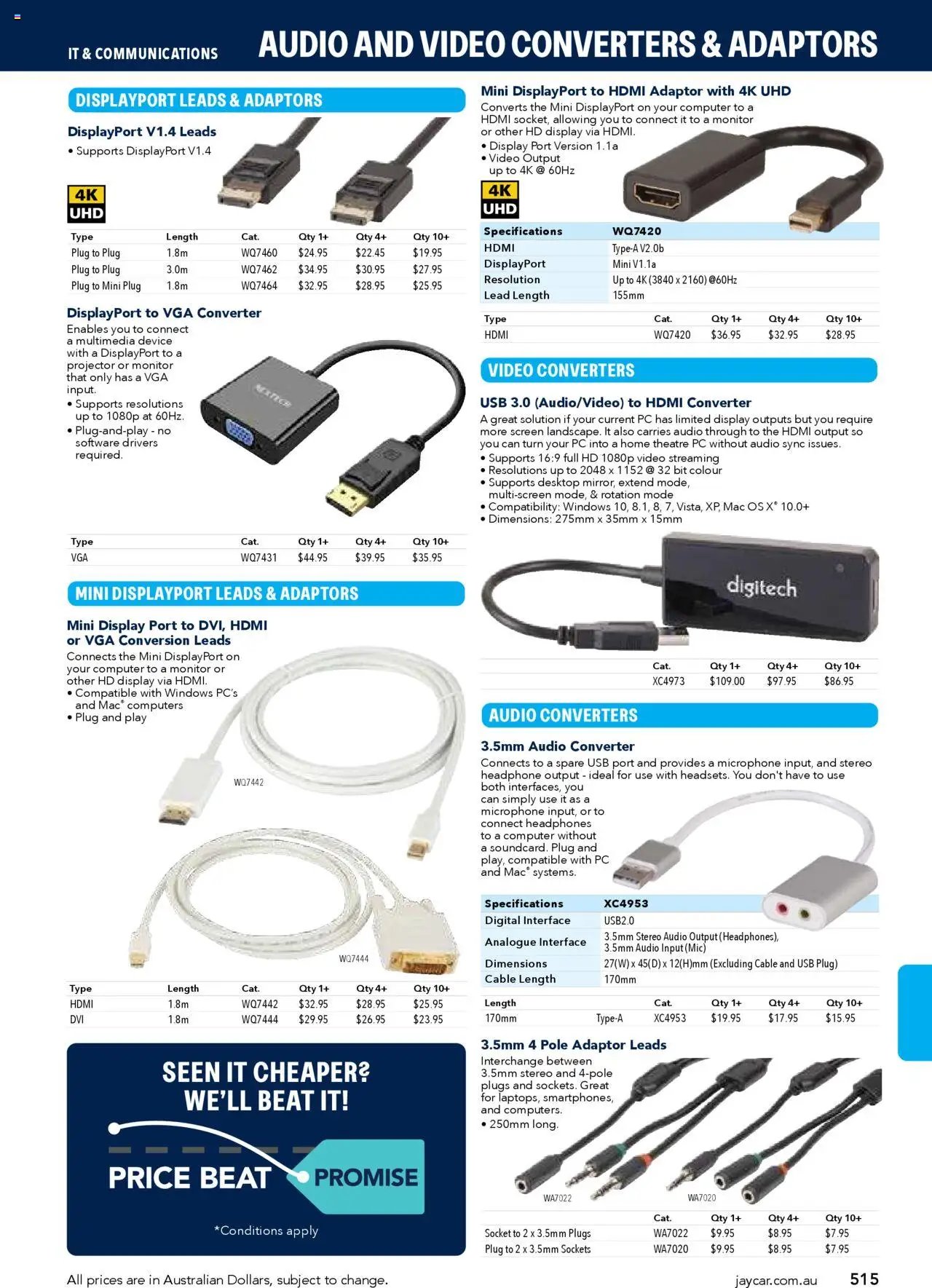 Jaycar Engineering & Scientific Catalogue 2025/2026  (2025-07-09 - 2026-07-09) | 515