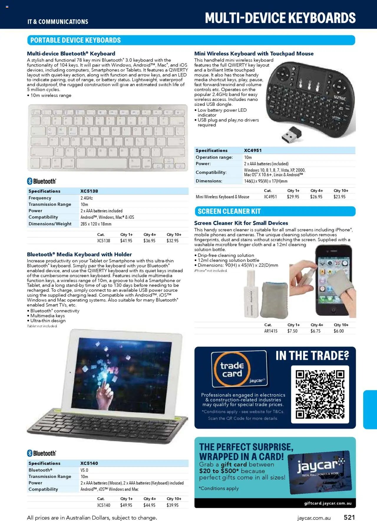 Jaycar Engineering & Scientific Catalogue 2025/2026  (2025-07-09 - 2026-07-09) | 521
