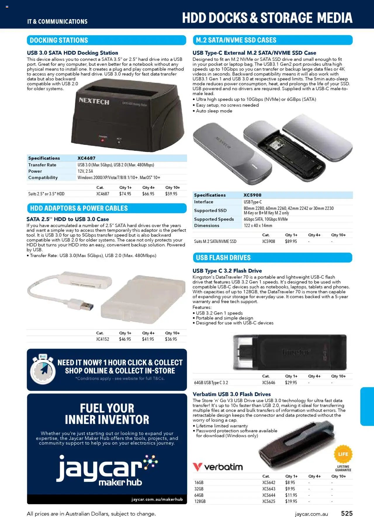 Jaycar Engineering & Scientific Catalogue 2025/2026  (2025-07-09 - 2026-07-09) | 525