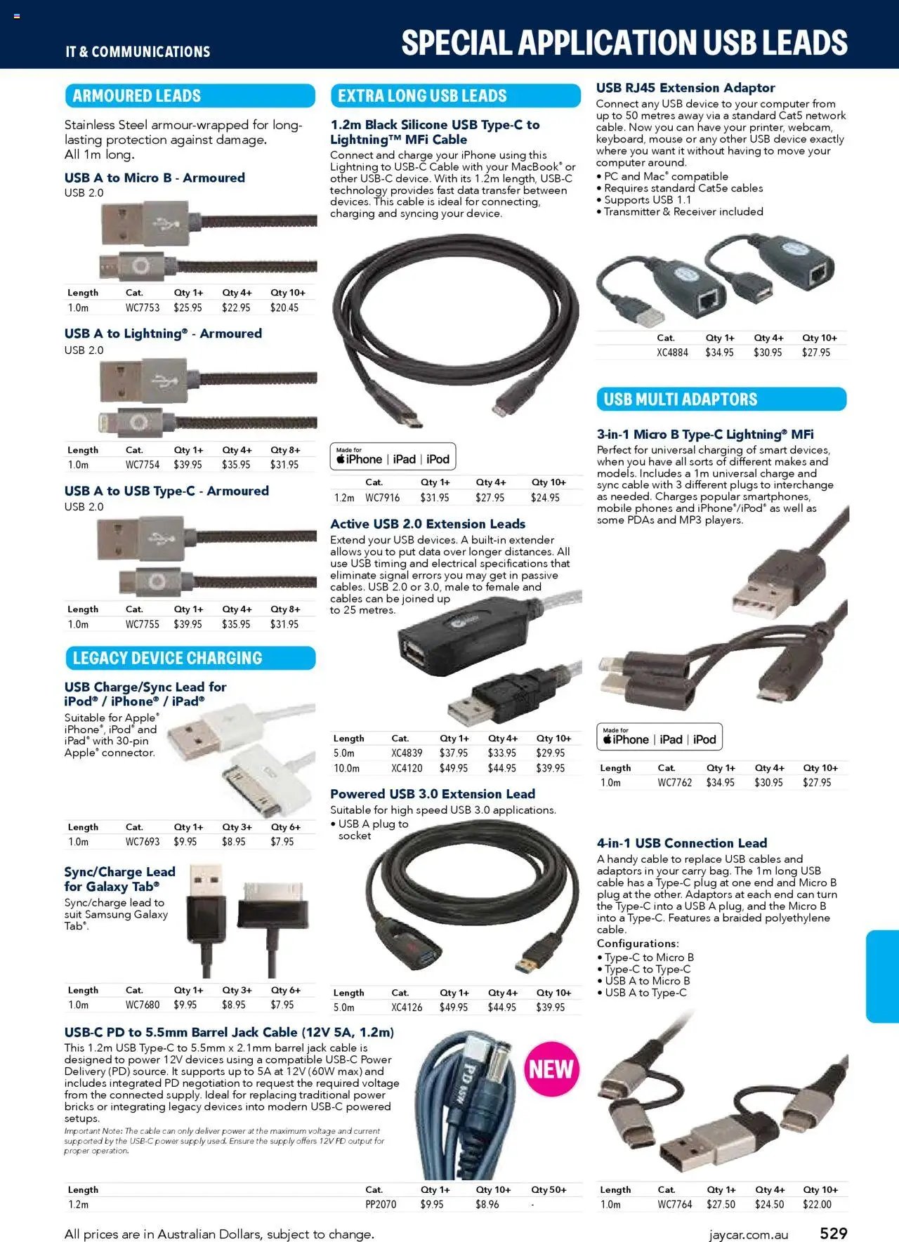 Jaycar Engineering & Scientific Catalogue 2025/2026  (2025-07-09 - 2026-07-09) | 529