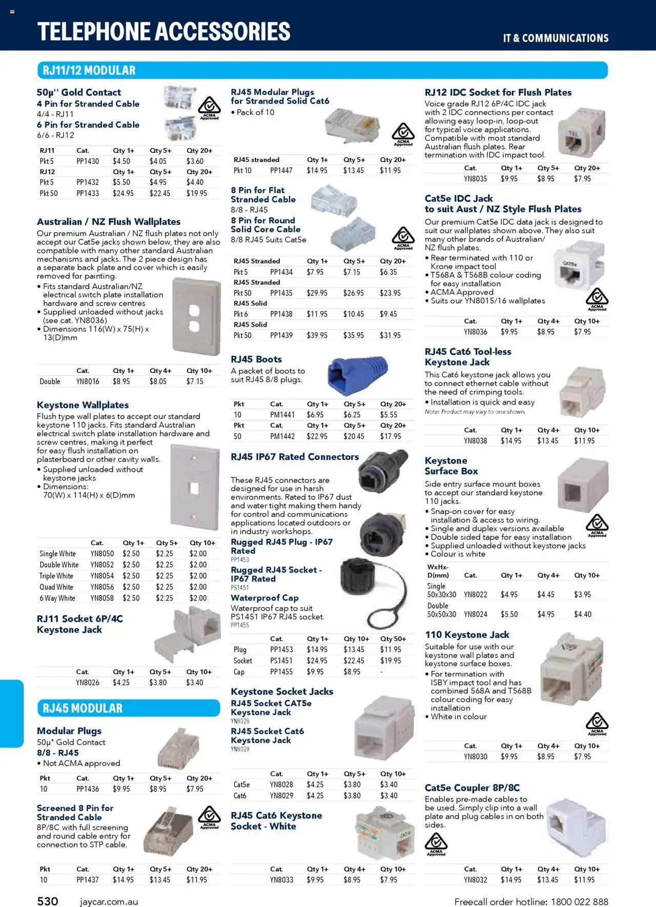 Jaycar Engineering & Scientific Catalogue 2025/2026  (2025-07-09 - 2026-07-09) | 530