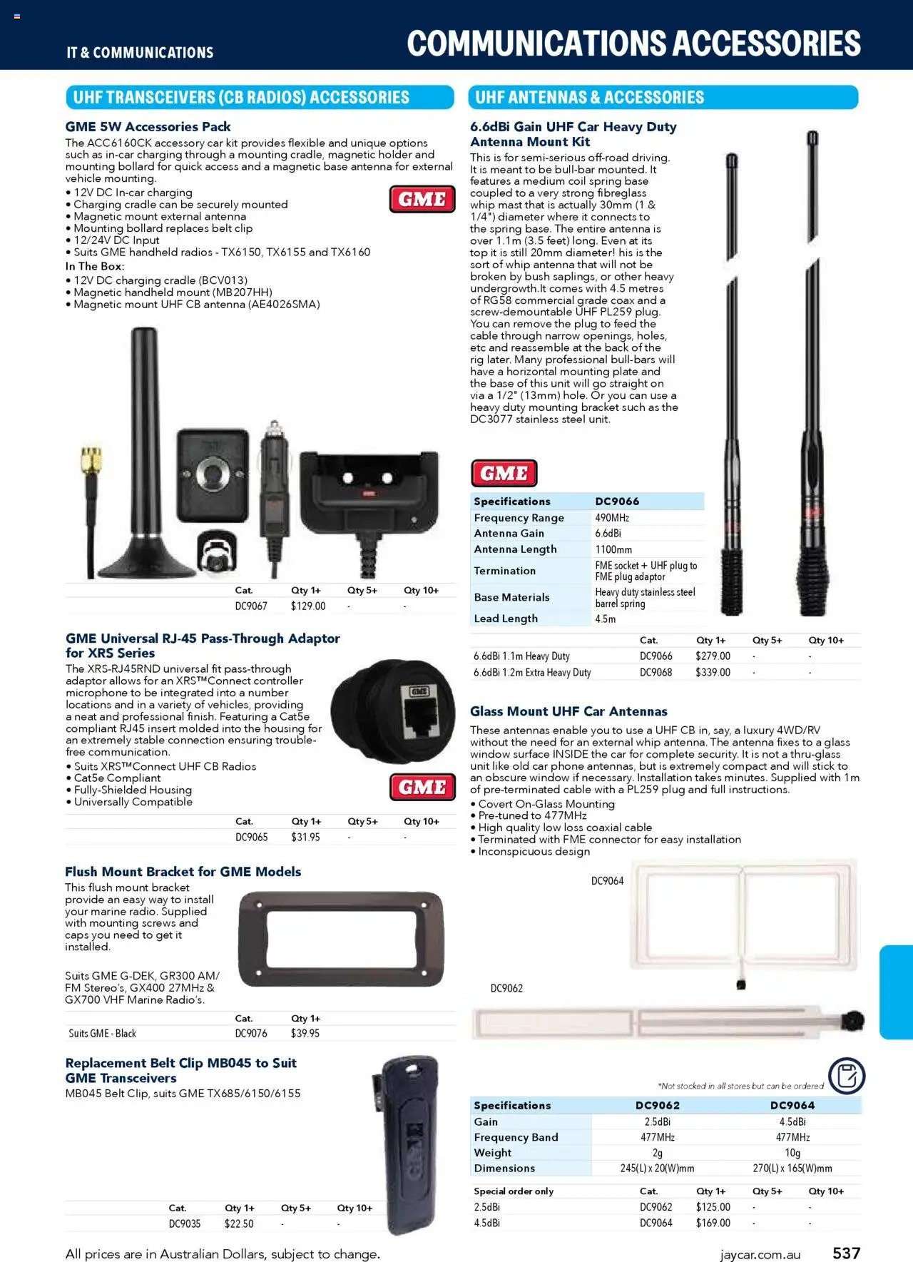 Jaycar Engineering & Scientific Catalogue 2025/2026  (2025-07-09 - 2026-07-09) | 537