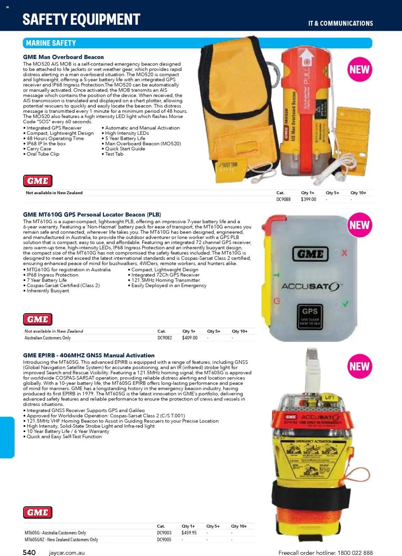 Jaycar Engineering & Scientific Catalogue 2025/2026  (2025-07-09 - 2026-07-09) | 540