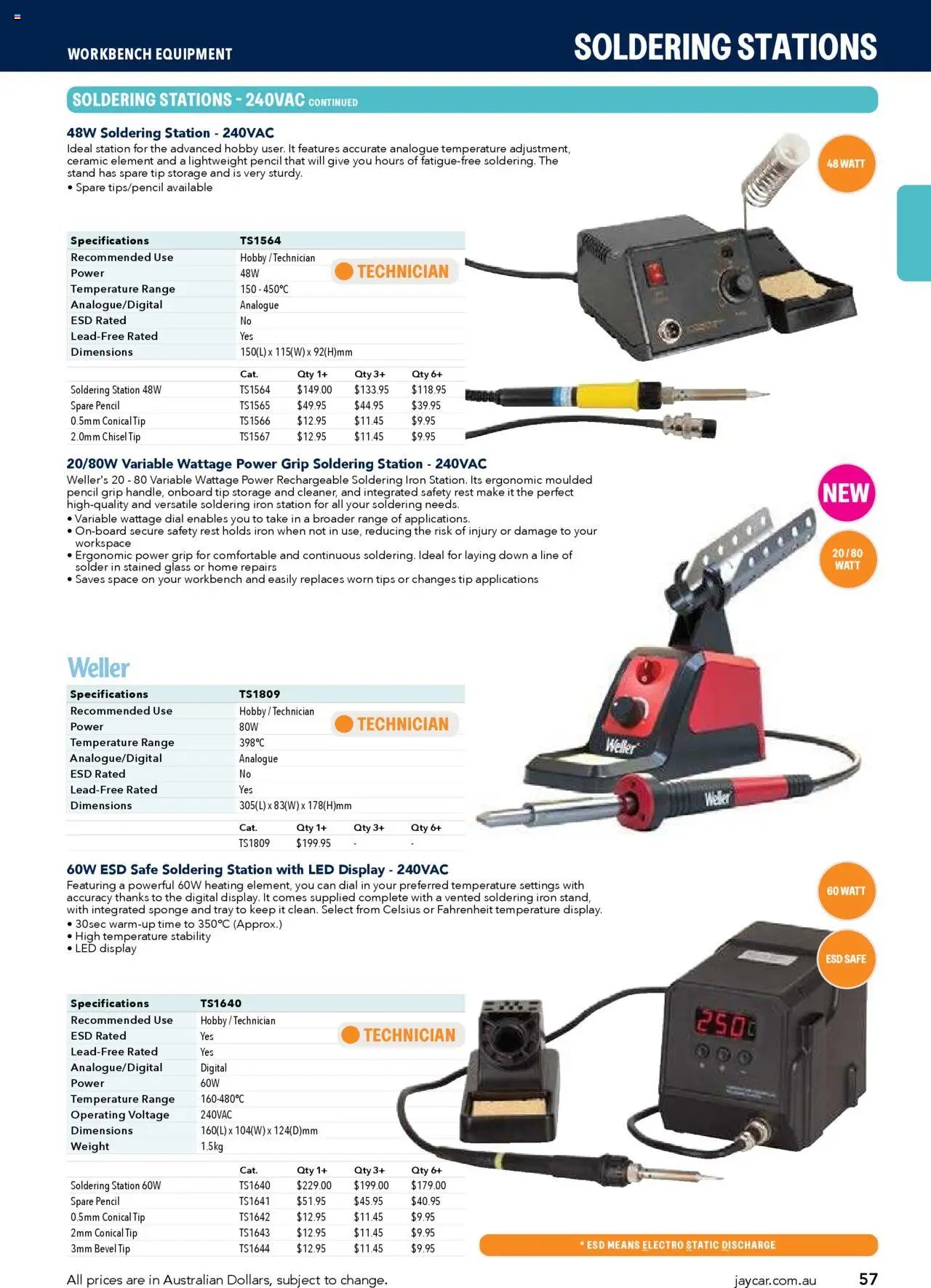 Jaycar Engineering & Scientific Catalogue 2025/2026  (2025-07-09 - 2026-07-09) | 57