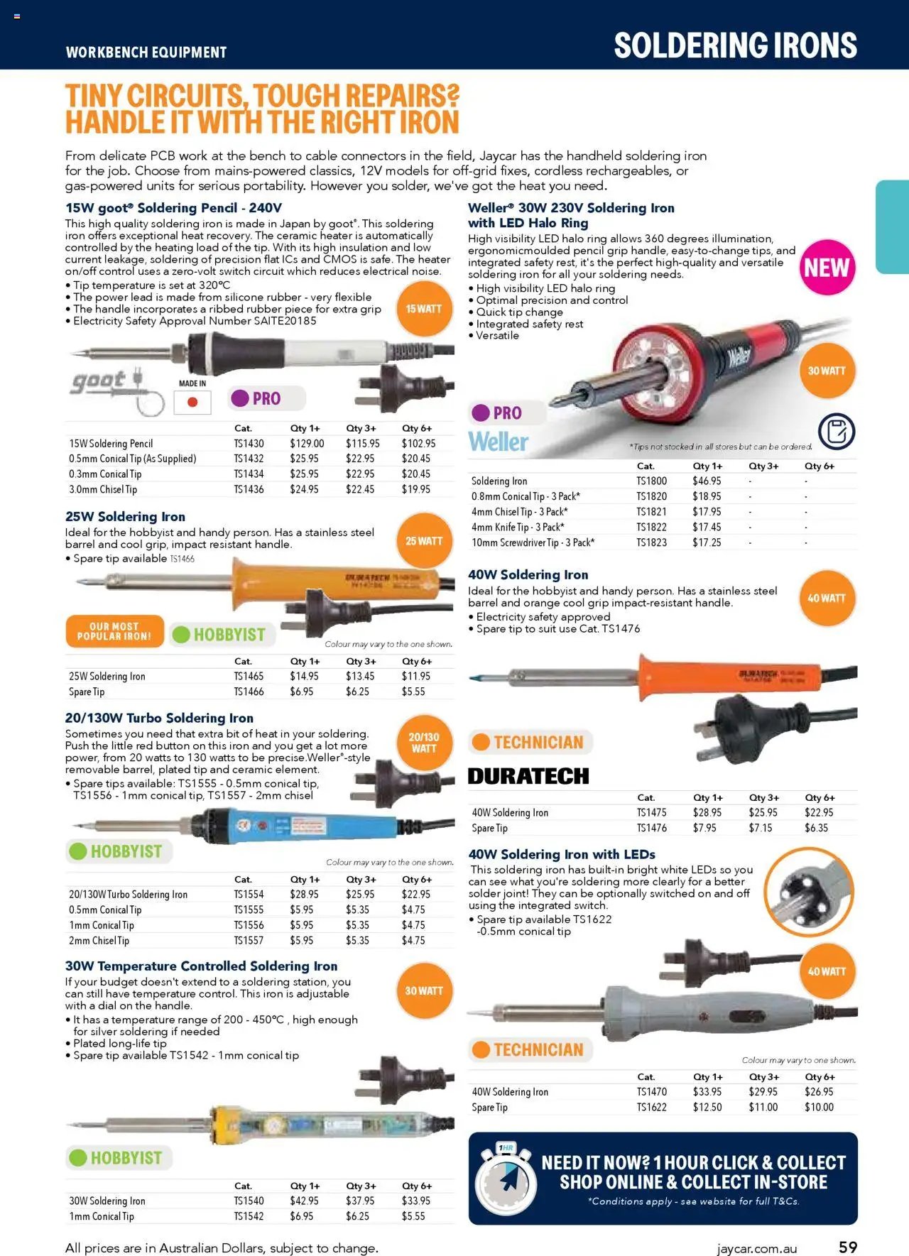 Jaycar Engineering & Scientific Catalogue 2025/2026  (2025-07-09 - 2026-07-09) | 59