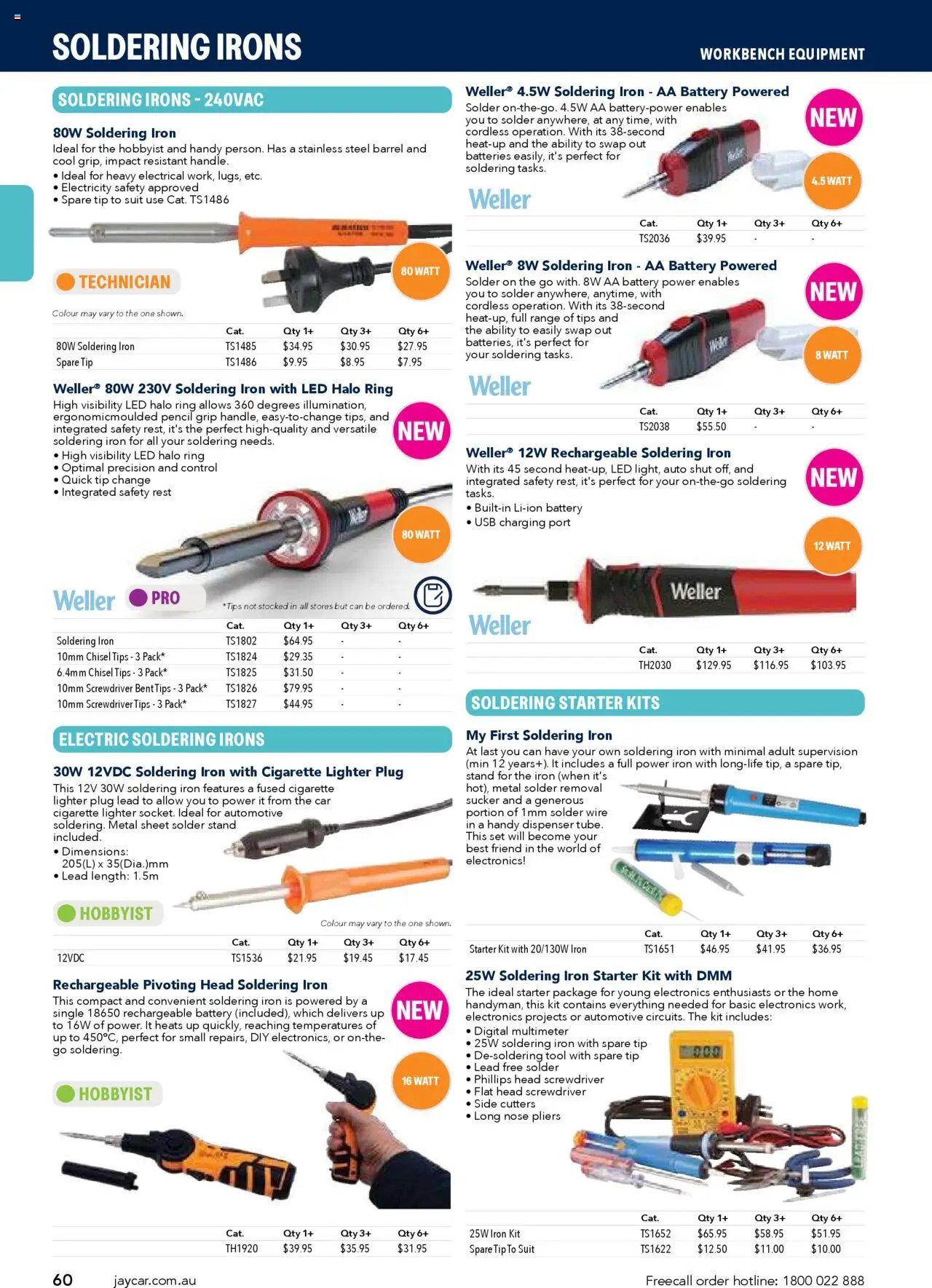 Jaycar Engineering & Scientific Catalogue 2025/2026  (2025-07-09 - 2026-07-09) | 60