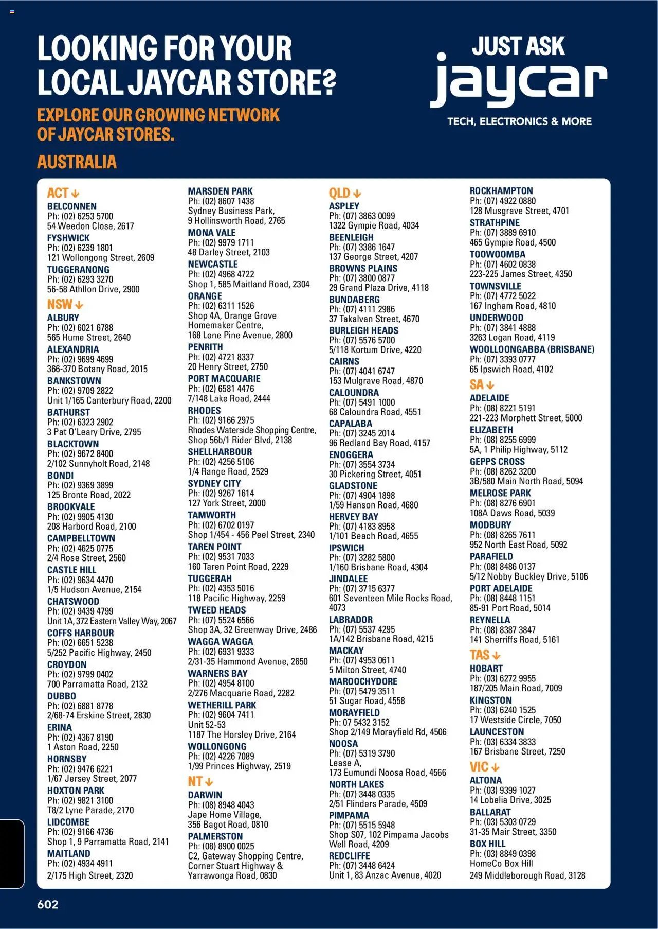 Jaycar Engineering & Scientific Catalogue 2025/2026  (2025-07-09 - 2026-07-09) | 602