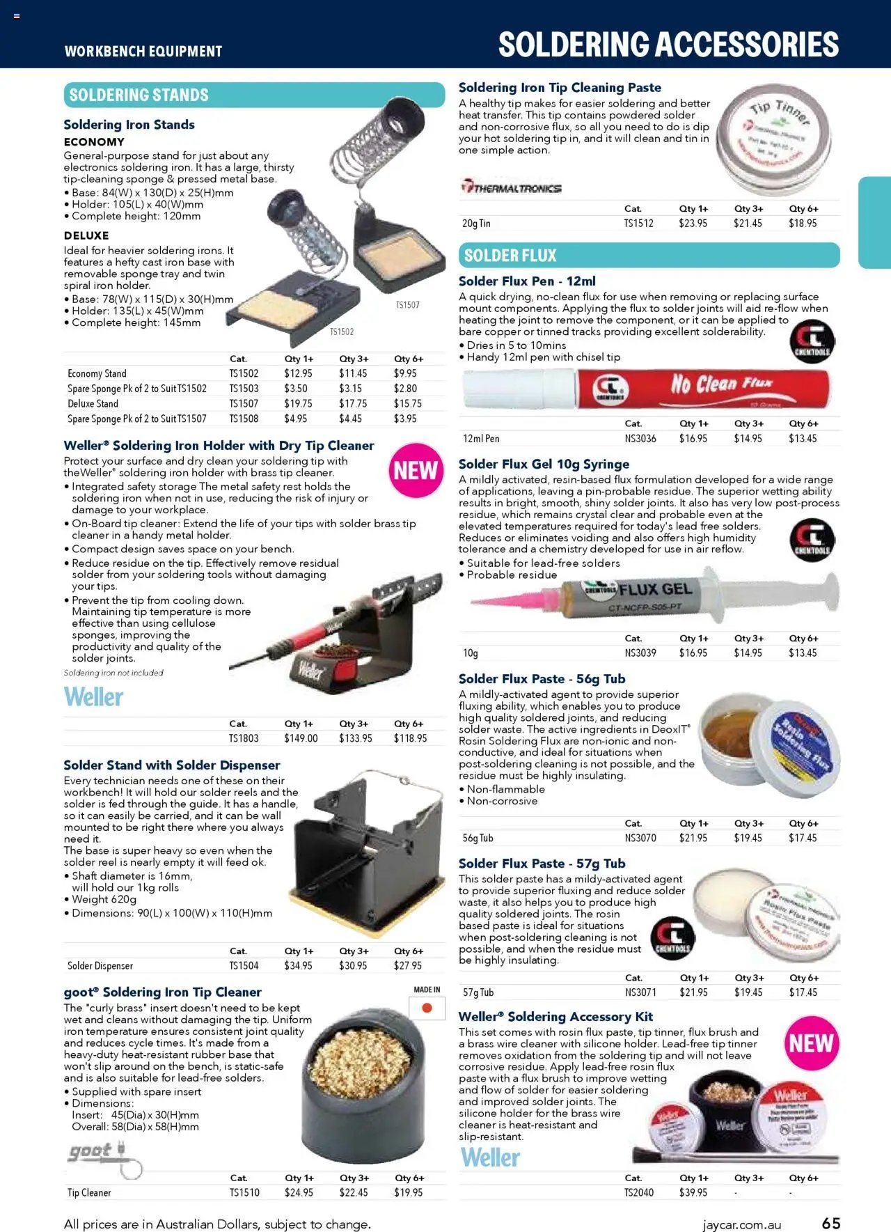 Jaycar Engineering & Scientific Catalogue 2025/2026  (2025-07-09 - 2026-07-09) | 65