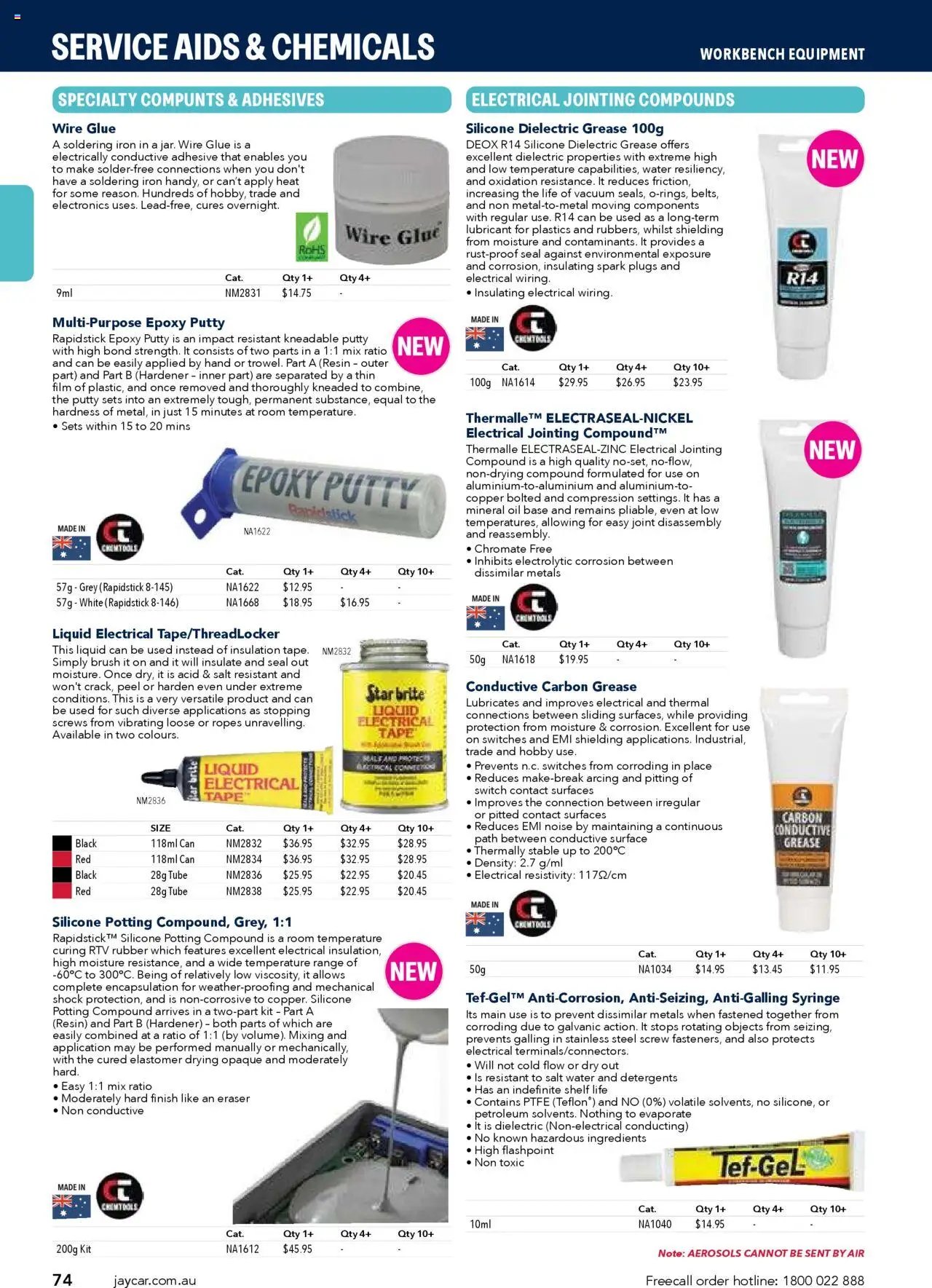 Jaycar Engineering & Scientific Catalogue 2025/2026  (2025-07-09 - 2026-07-09) | 74