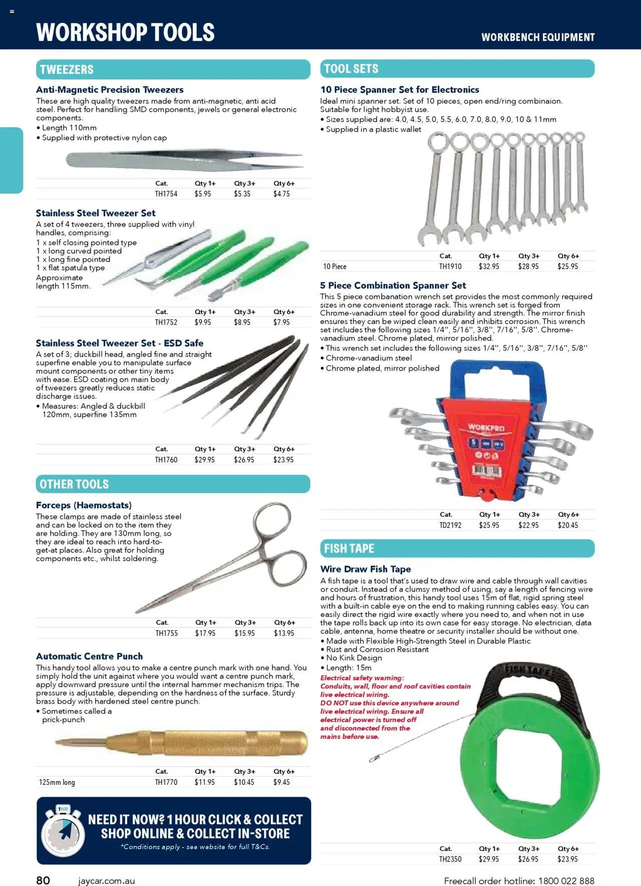 Jaycar Engineering & Scientific Catalogue 2025/2026  (2025-07-09 - 2026-07-09) | 80
