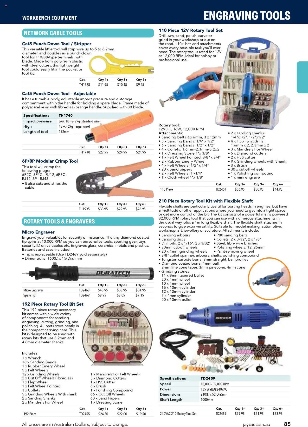 Jaycar Engineering & Scientific Catalogue 2025/2026  (2025-07-09 - 2026-07-09) | 85
