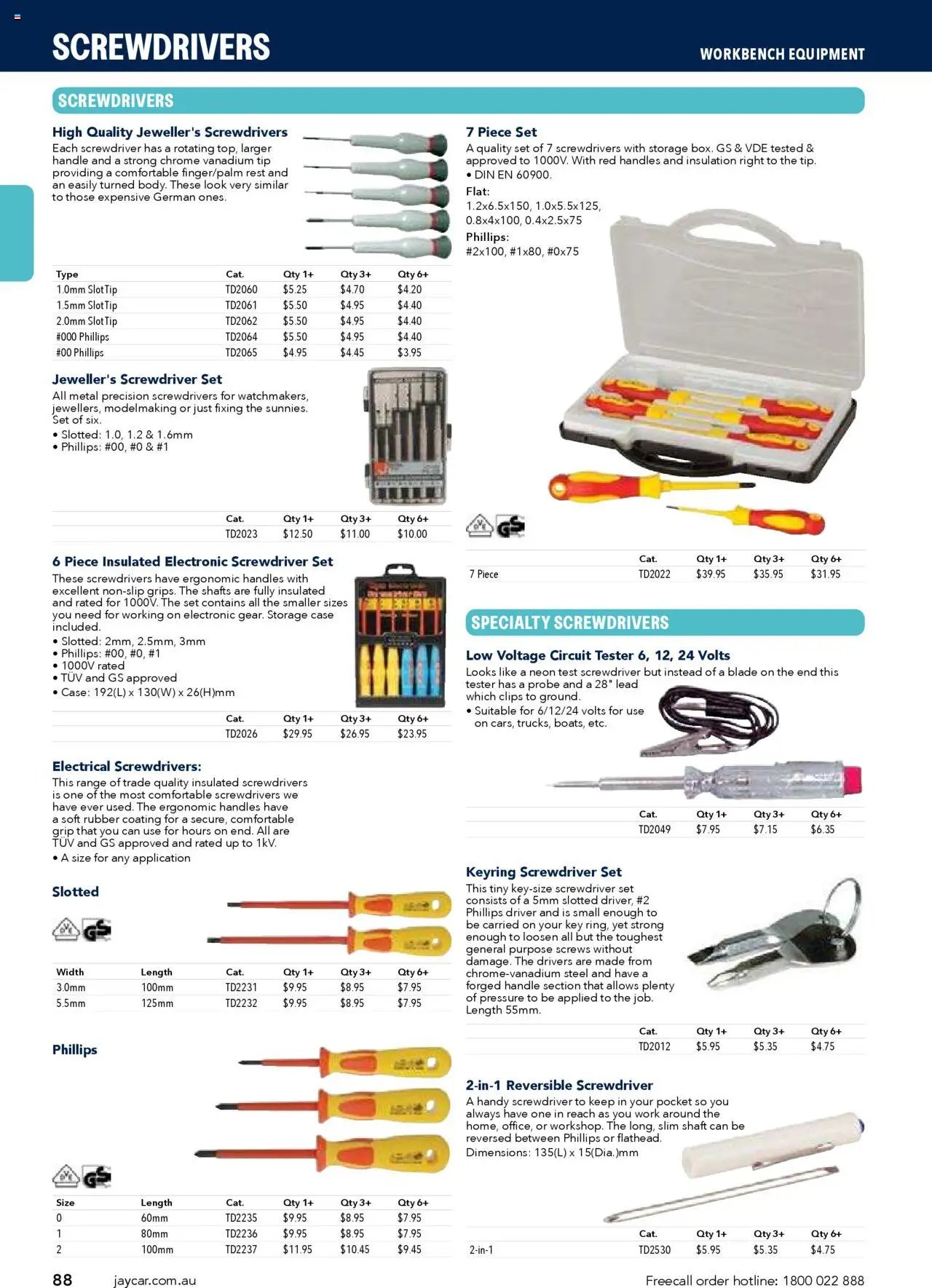 Jaycar Engineering & Scientific Catalogue 2025/2026  (2025-07-09 - 2026-07-09) | 88