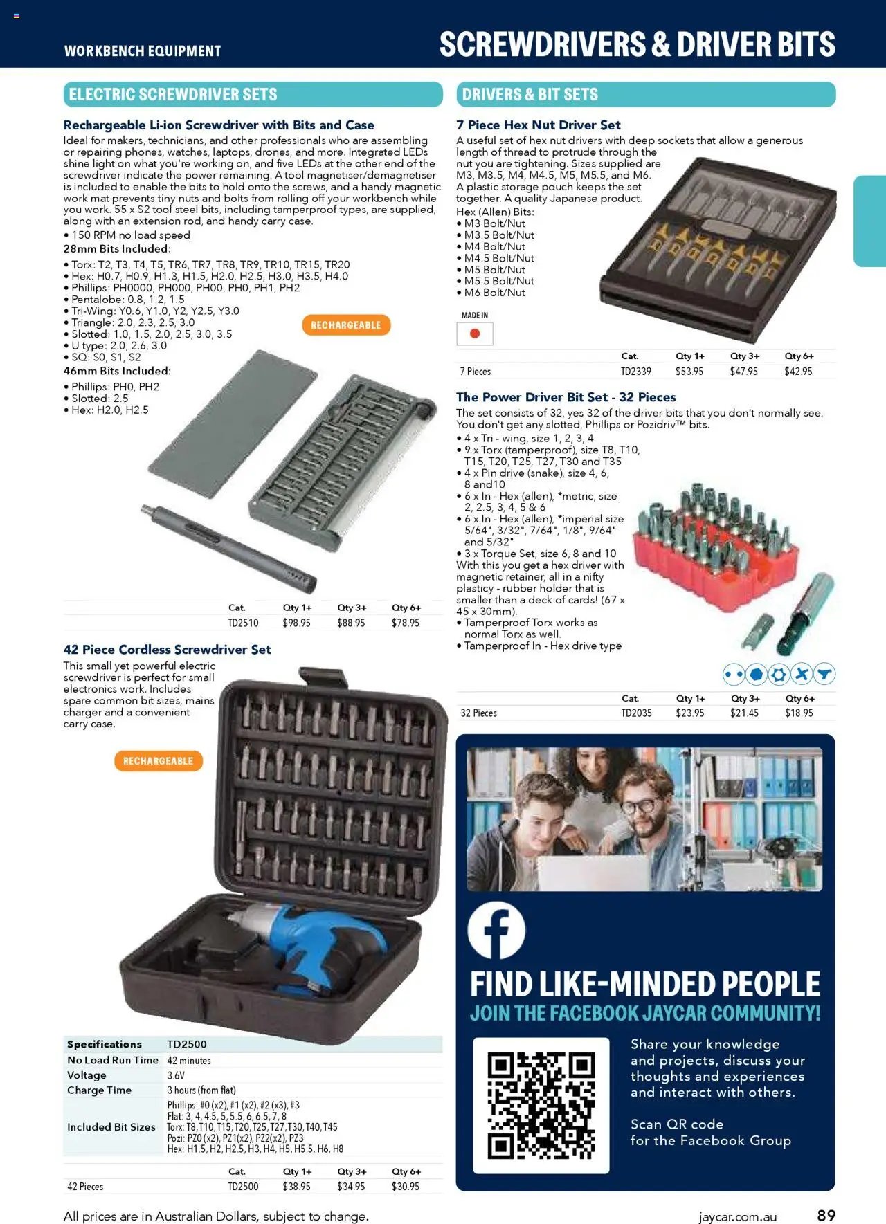 Jaycar Engineering & Scientific Catalogue 2025/2026  (2025-07-09 - 2026-07-09) | 89