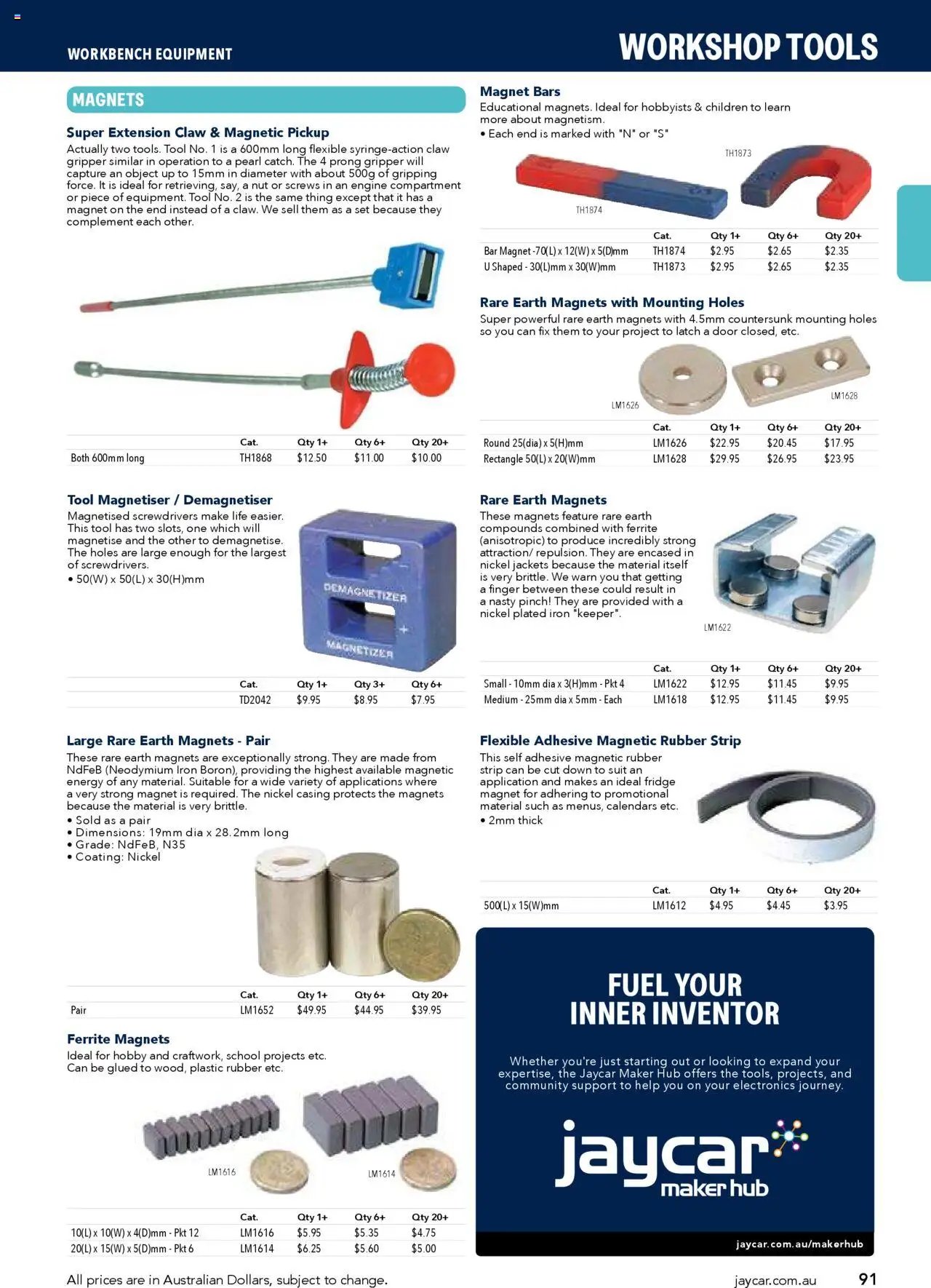 Jaycar Engineering & Scientific Catalogue 2025/2026  (2025-07-09 - 2026-07-09) | 91