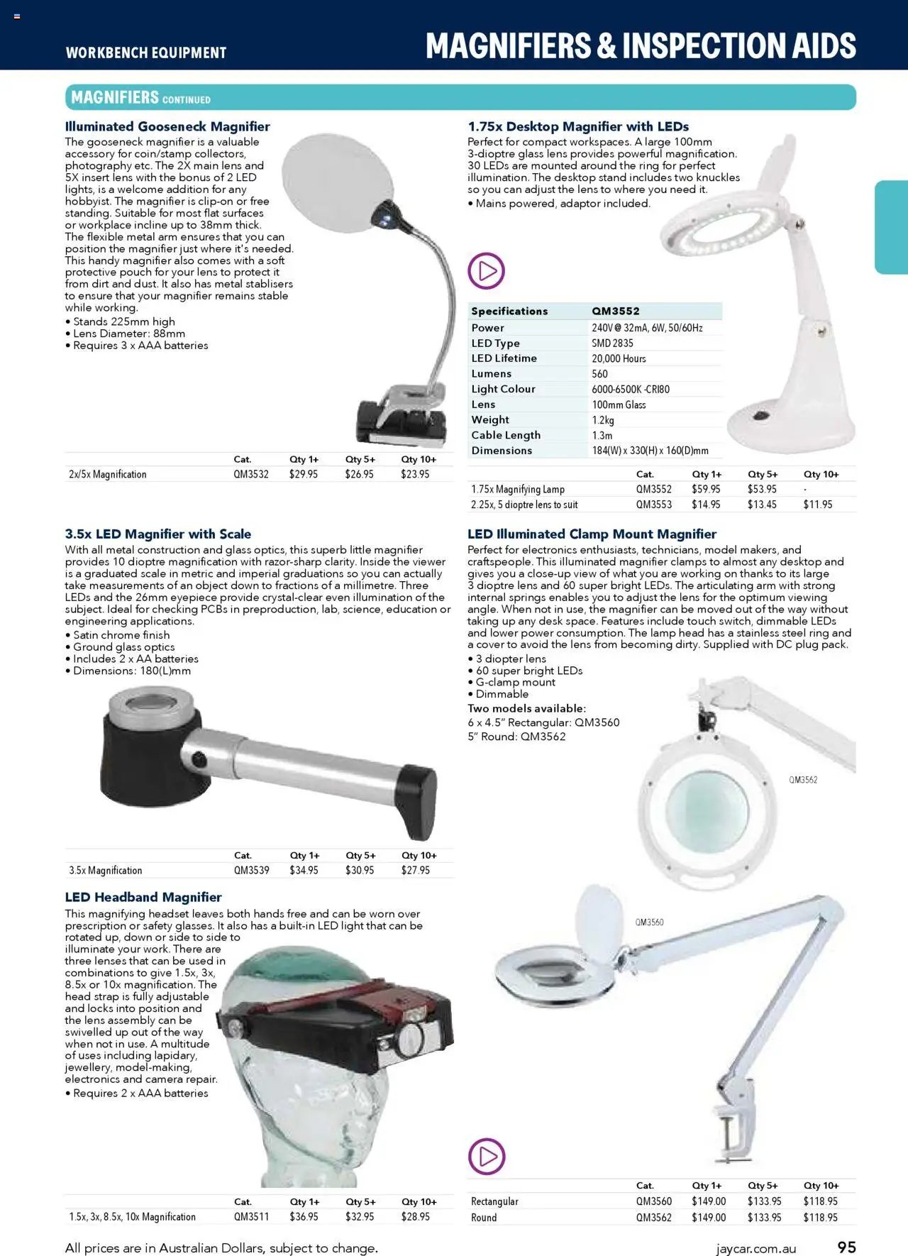 Jaycar Engineering & Scientific Catalogue 2025/2026  (2025-07-09 - 2026-07-09) | 95