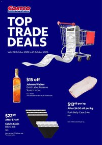 Costco catalogue Top Trade Deals