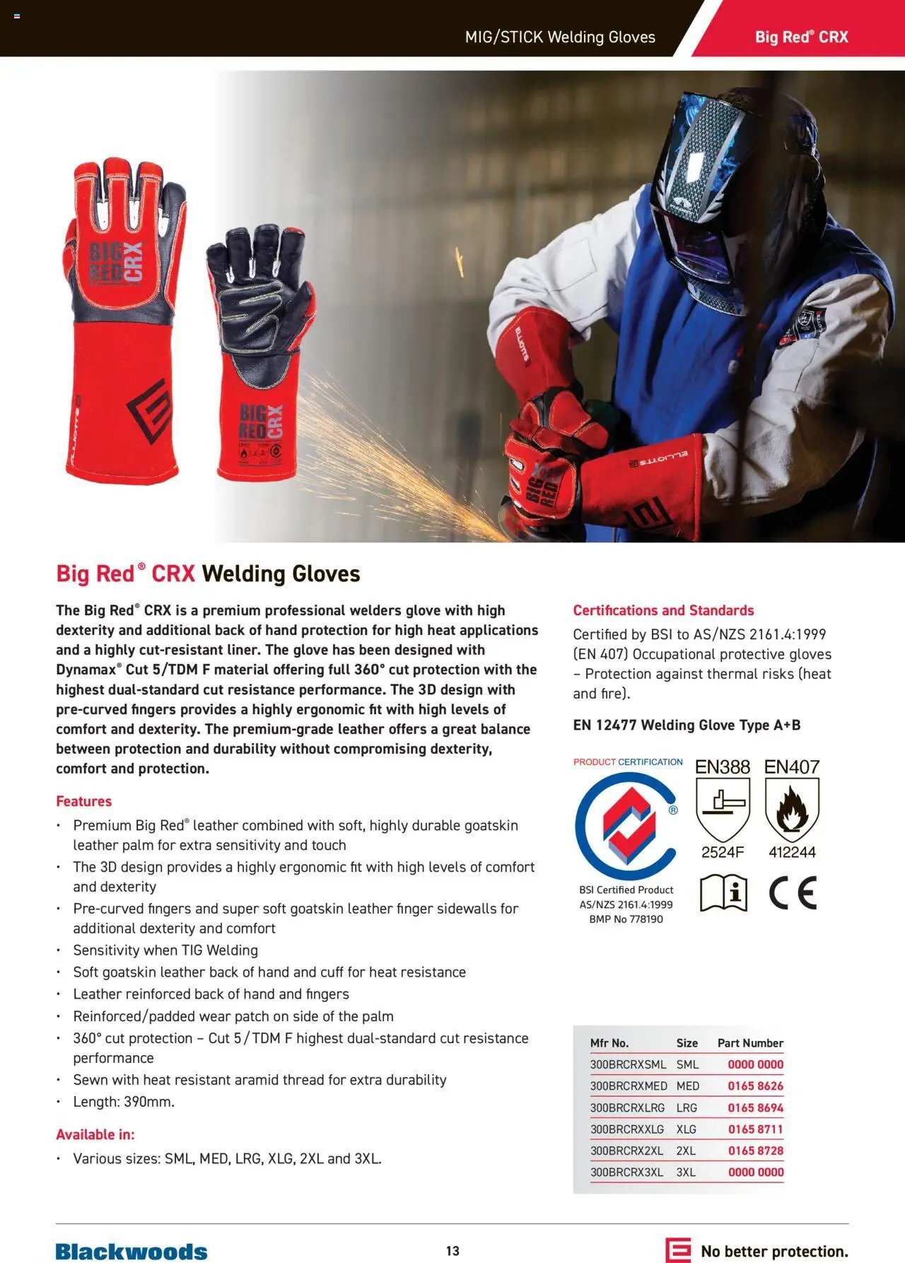 Black Woods Welding Catalogue (2024-07-22 - 2026-07-22) | 13