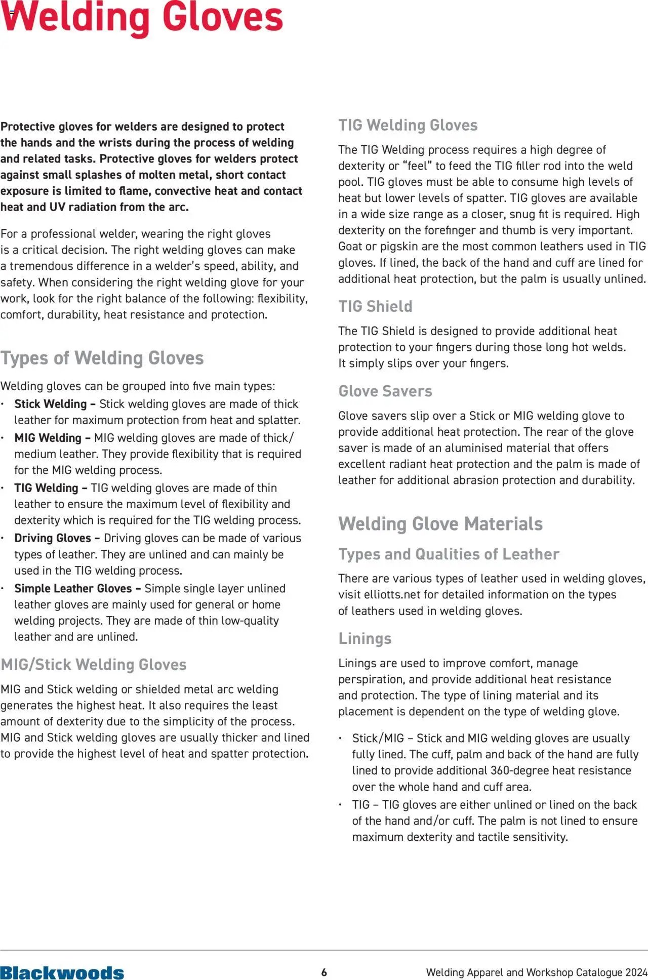 Black Woods Welding Catalogue (2024-07-22 - 2026-07-22) | 6