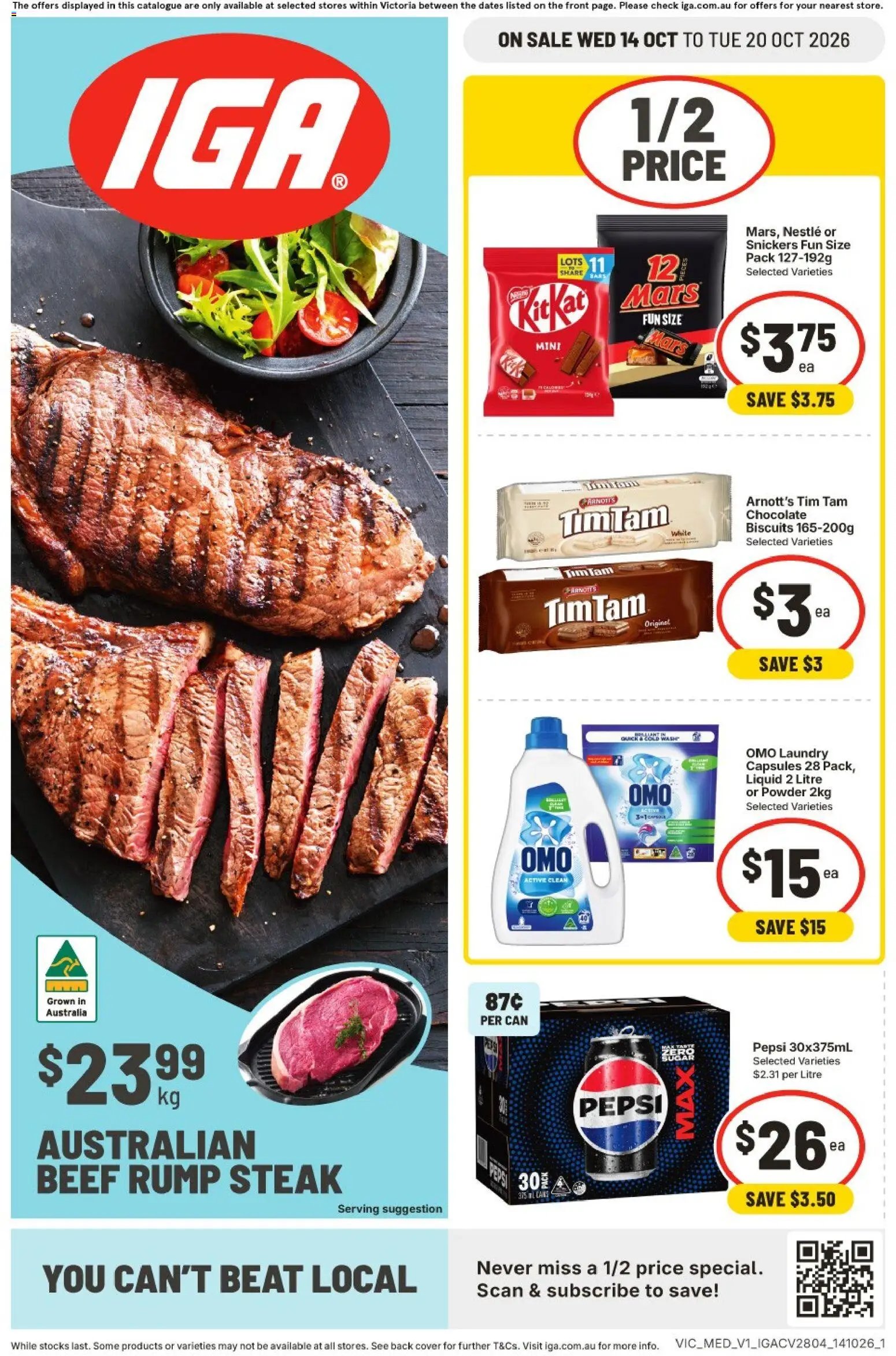 IGA catalogue VIC