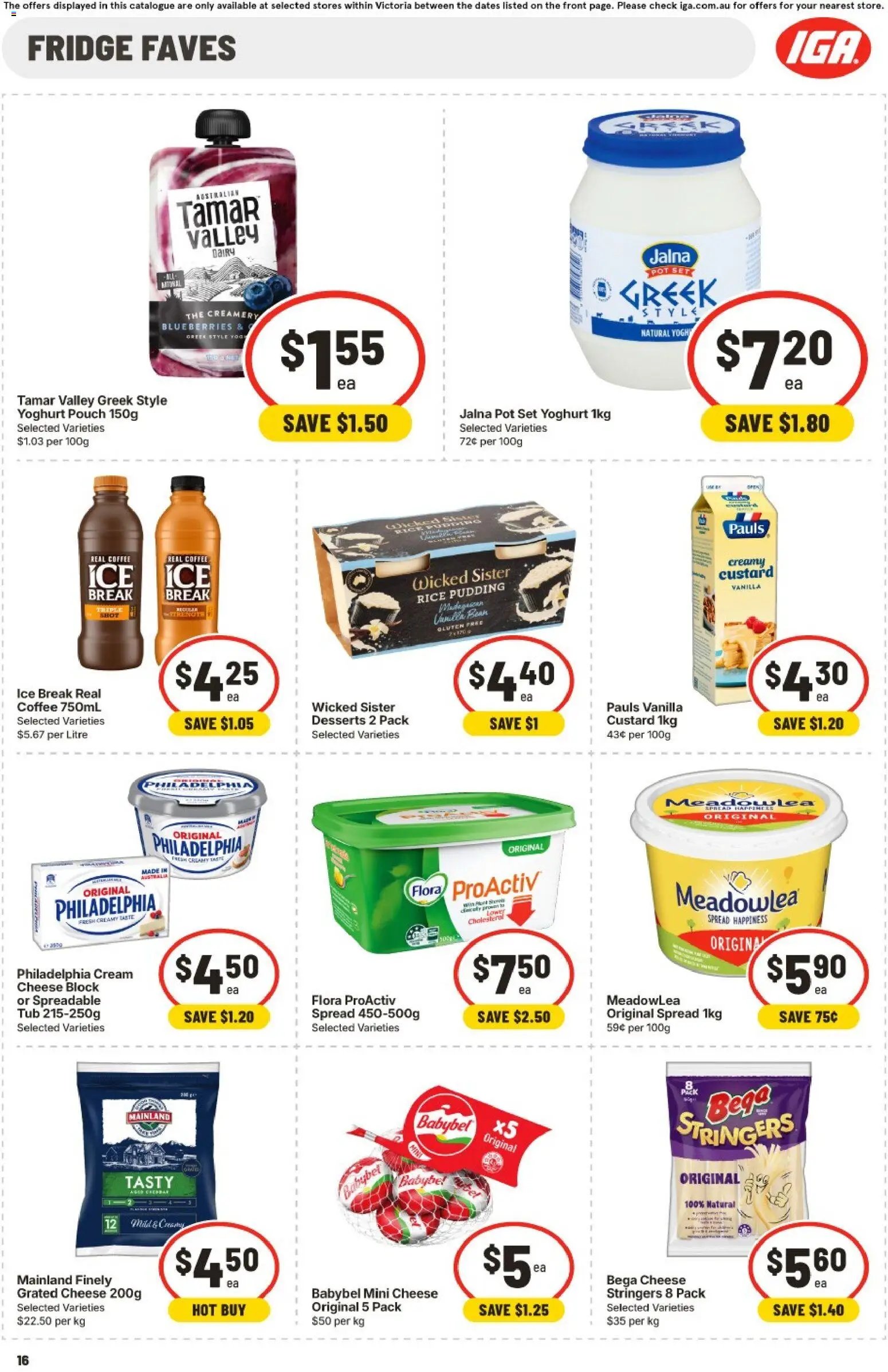 IGA catalogue VIC