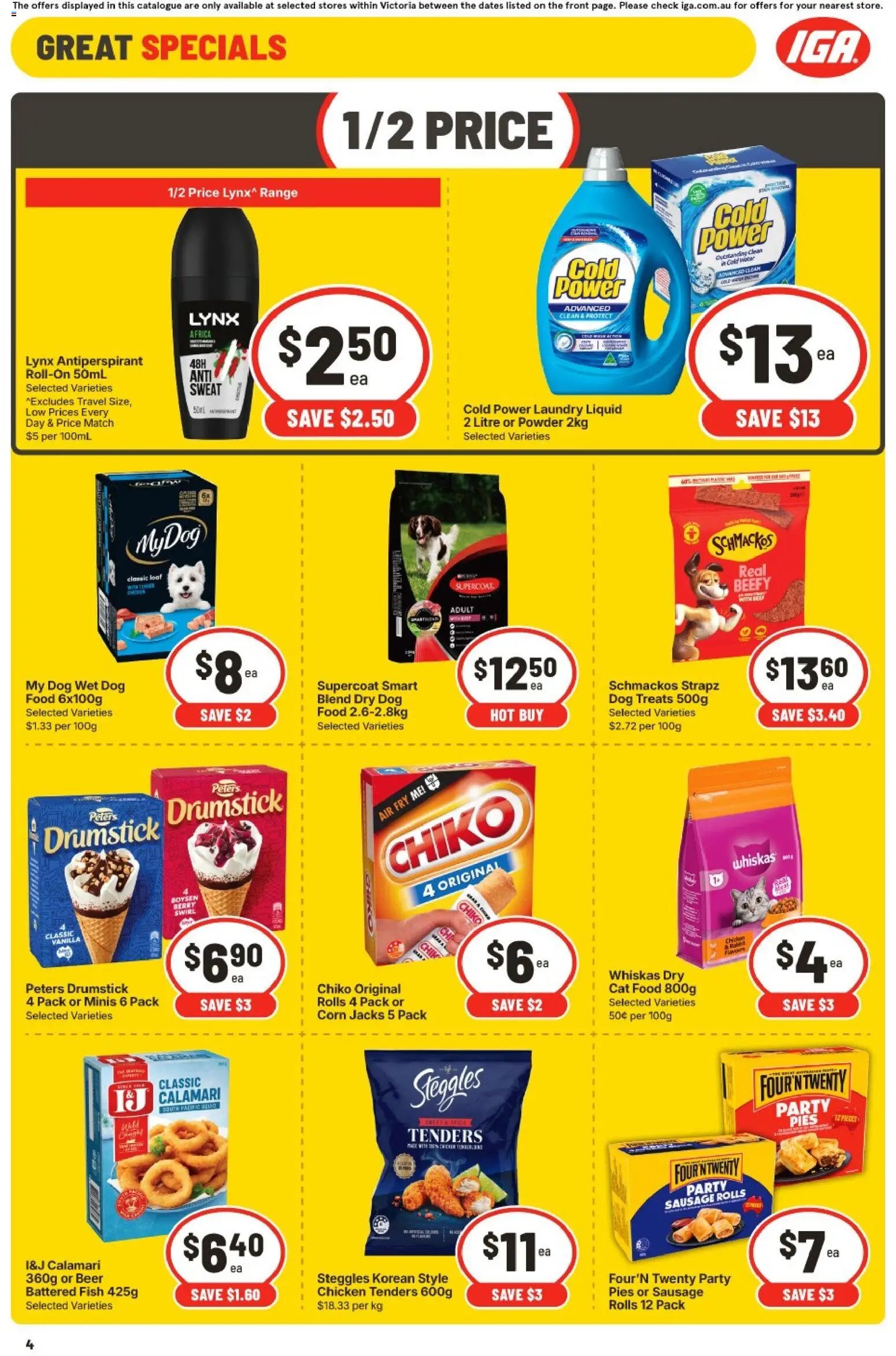 IGA catalogue VIC