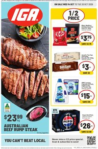 IGA catalogue VIC