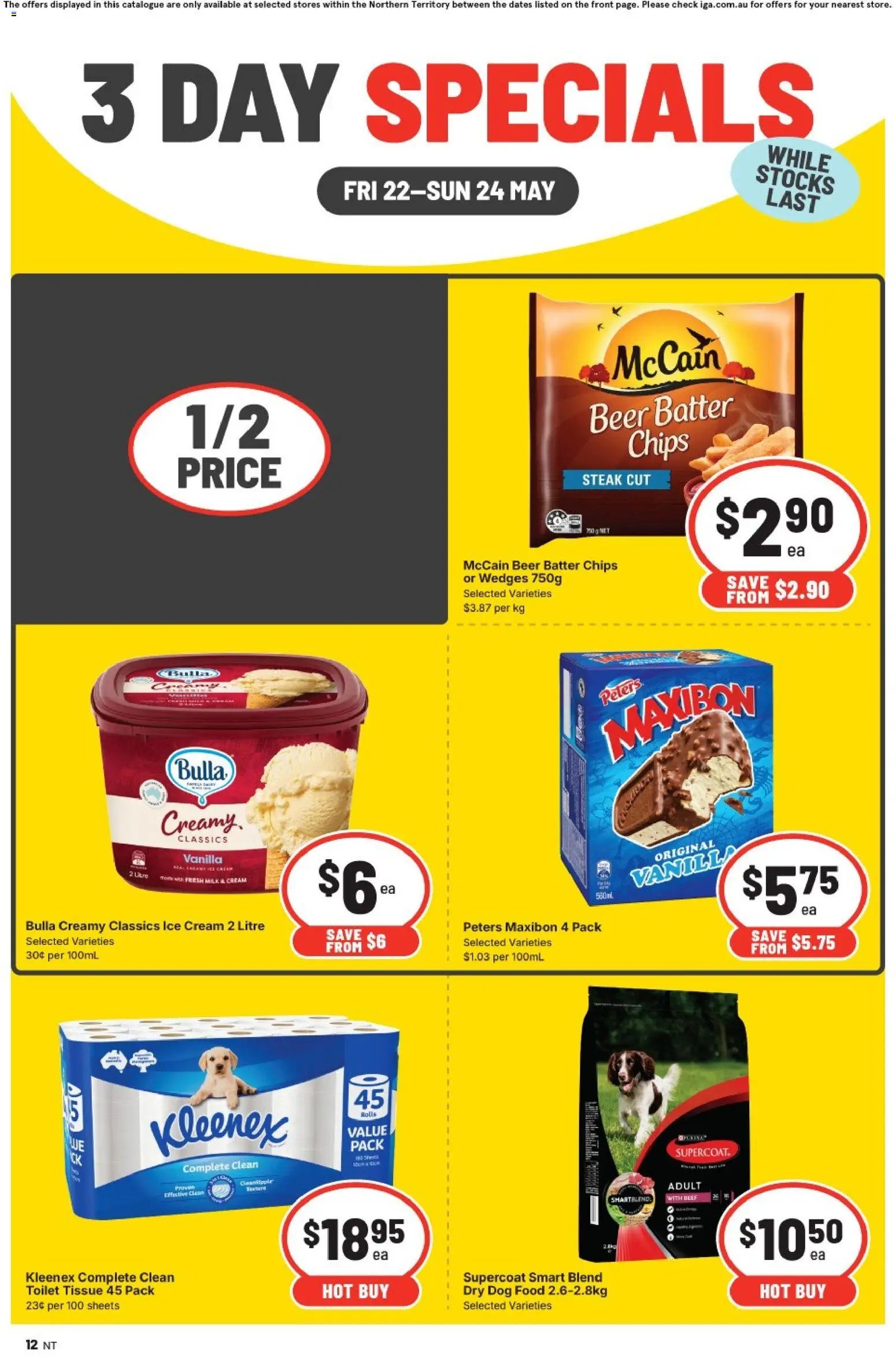 IGA 3 Day Specials - NT (2026-05-22 - 2026-05-24) | 4