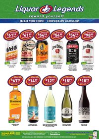 Liquor Legends catalogue Deception Bay