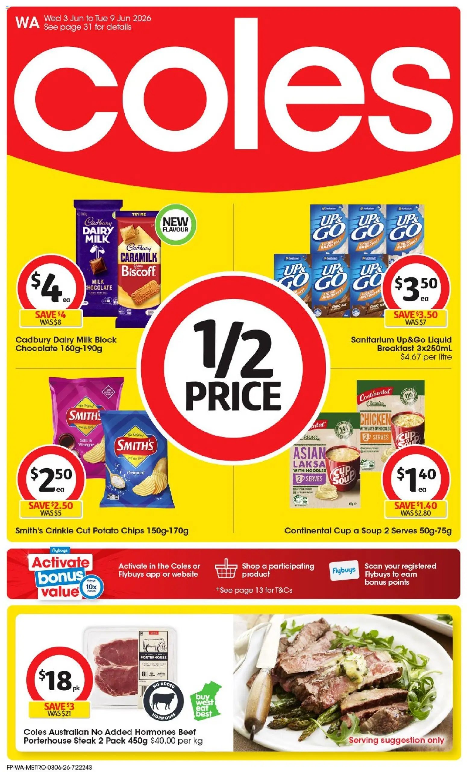 Coles catalogue WA