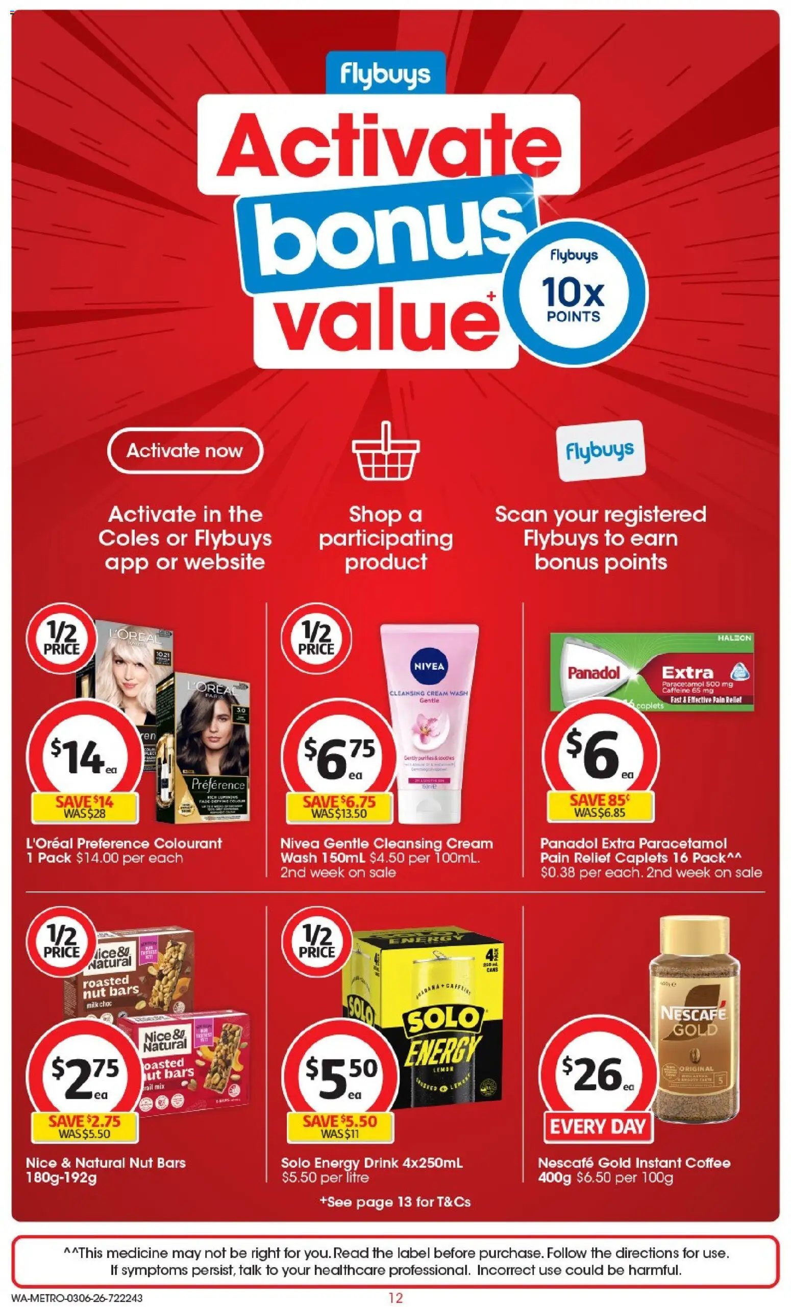Coles catalogue WA