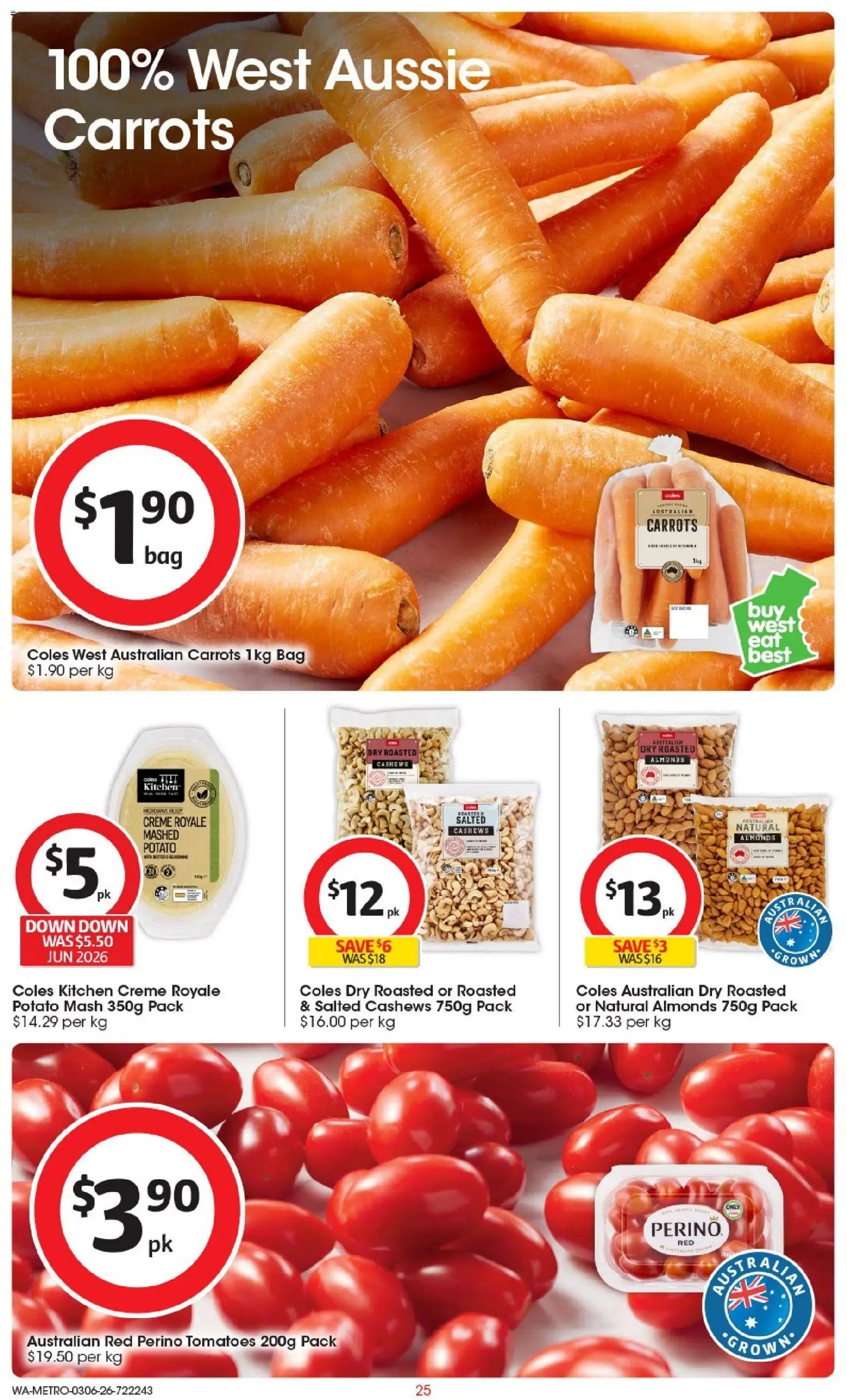 Coles catalogue WA