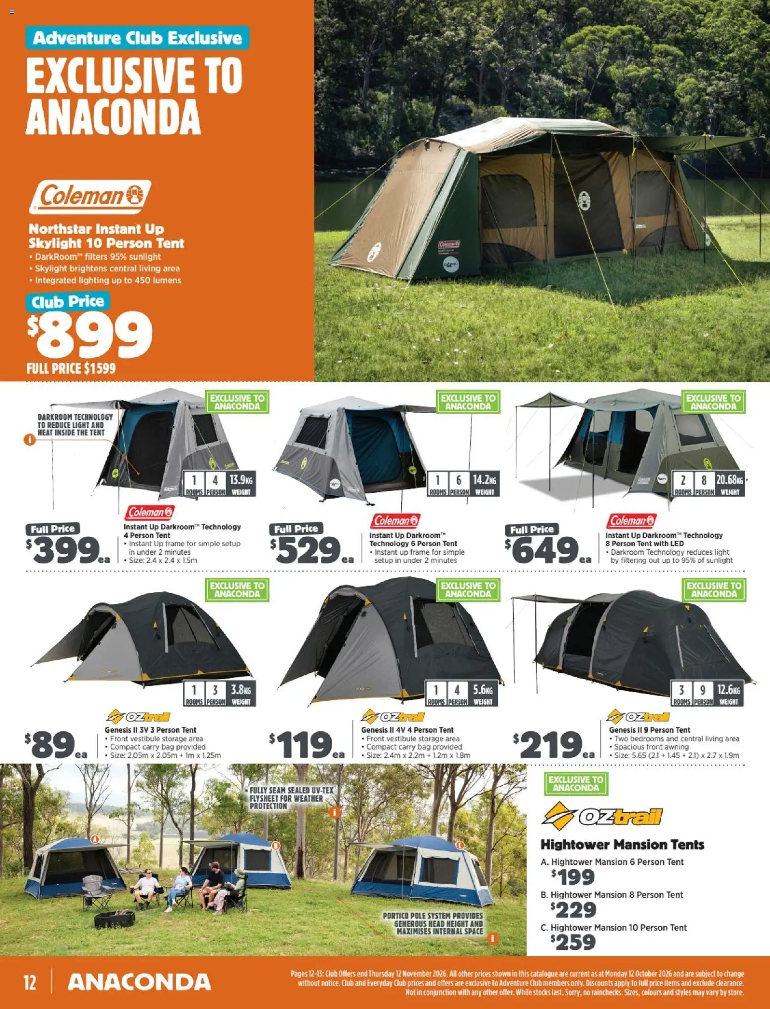 Anaconda catalogue