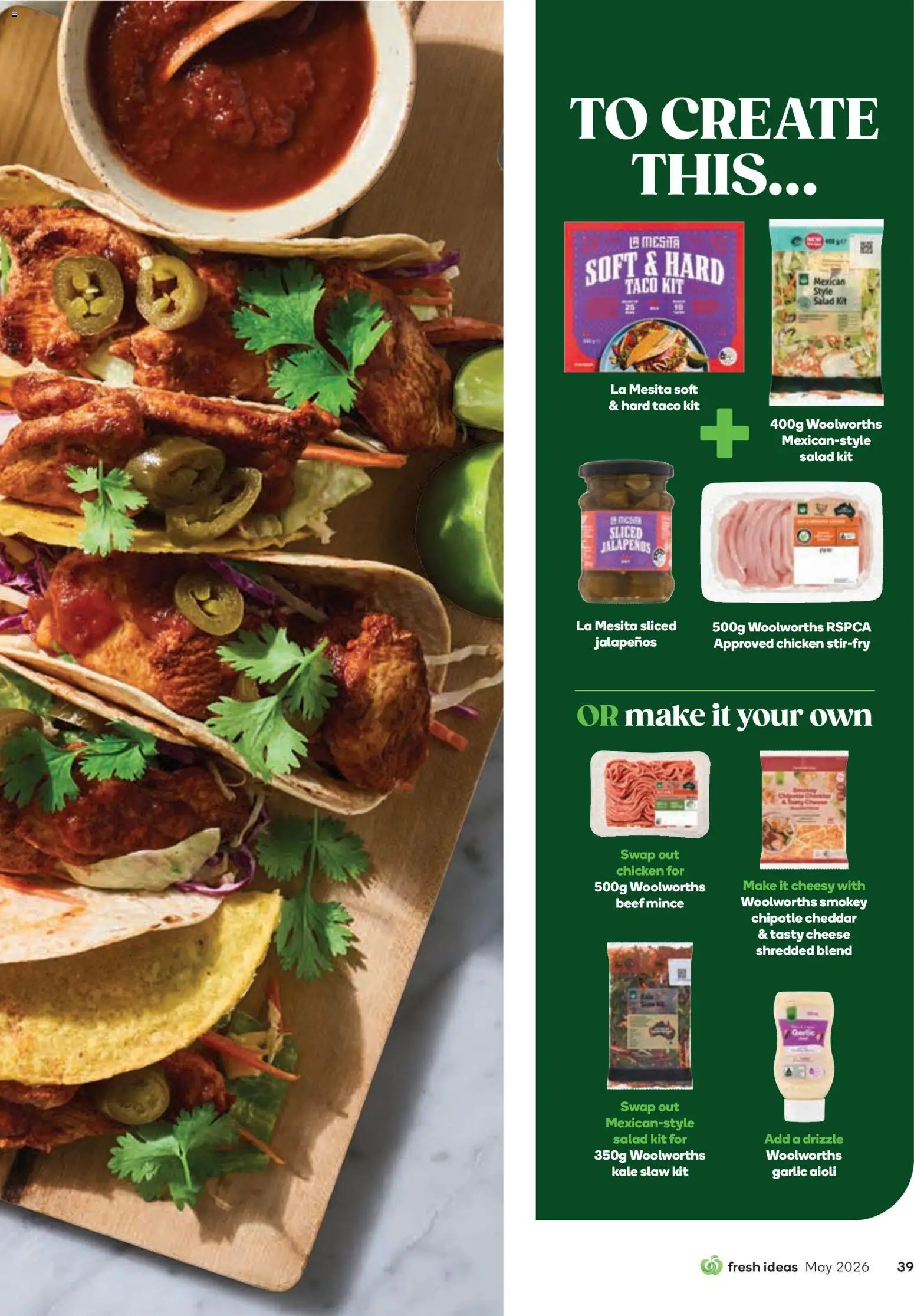Woolworths Fresh Ideas magazine (2026-05-01 - 2026-05-31) | 39
