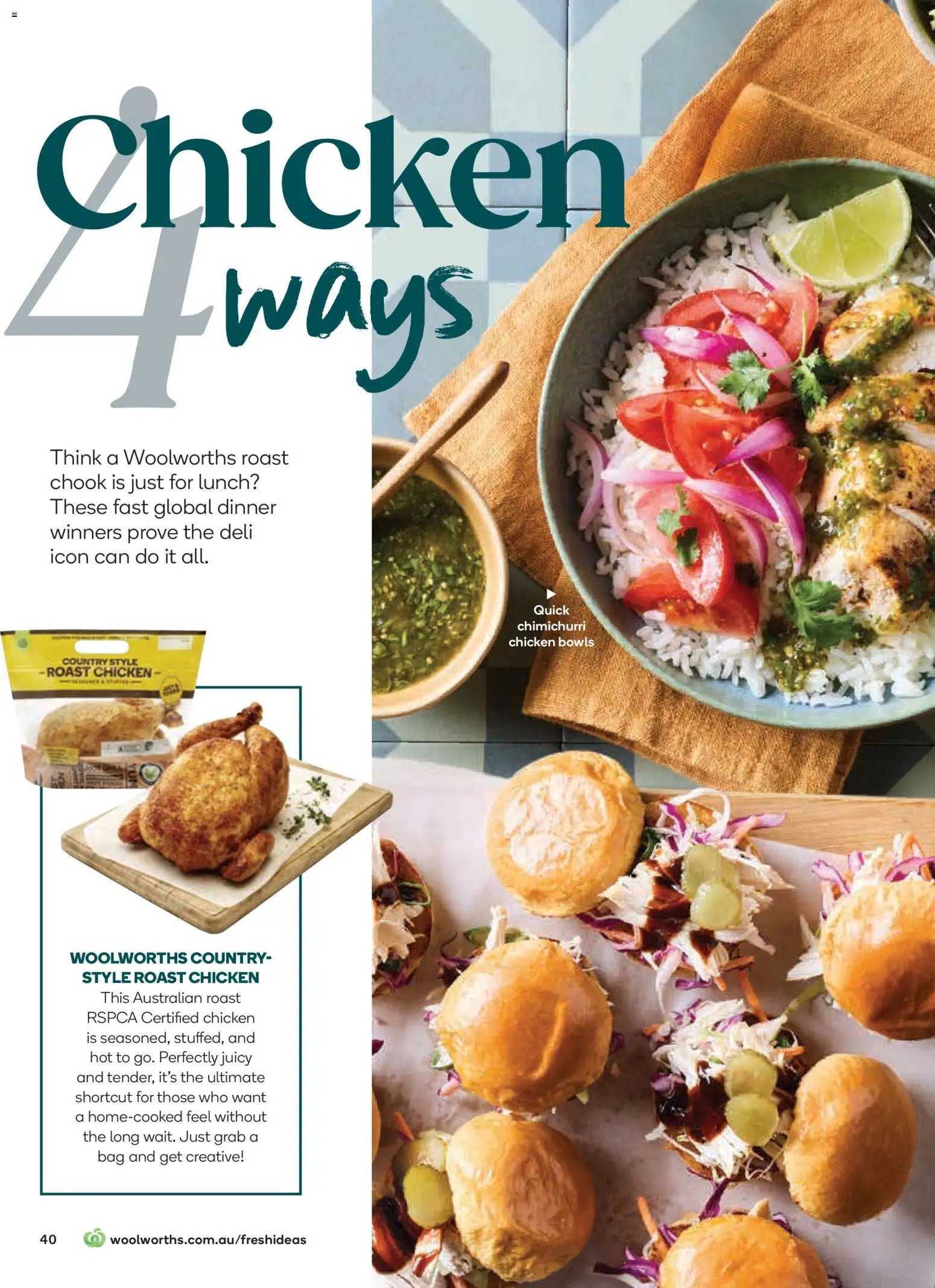 Woolworths Fresh Ideas magazine (2026-05-01 - 2026-05-31) | 40
