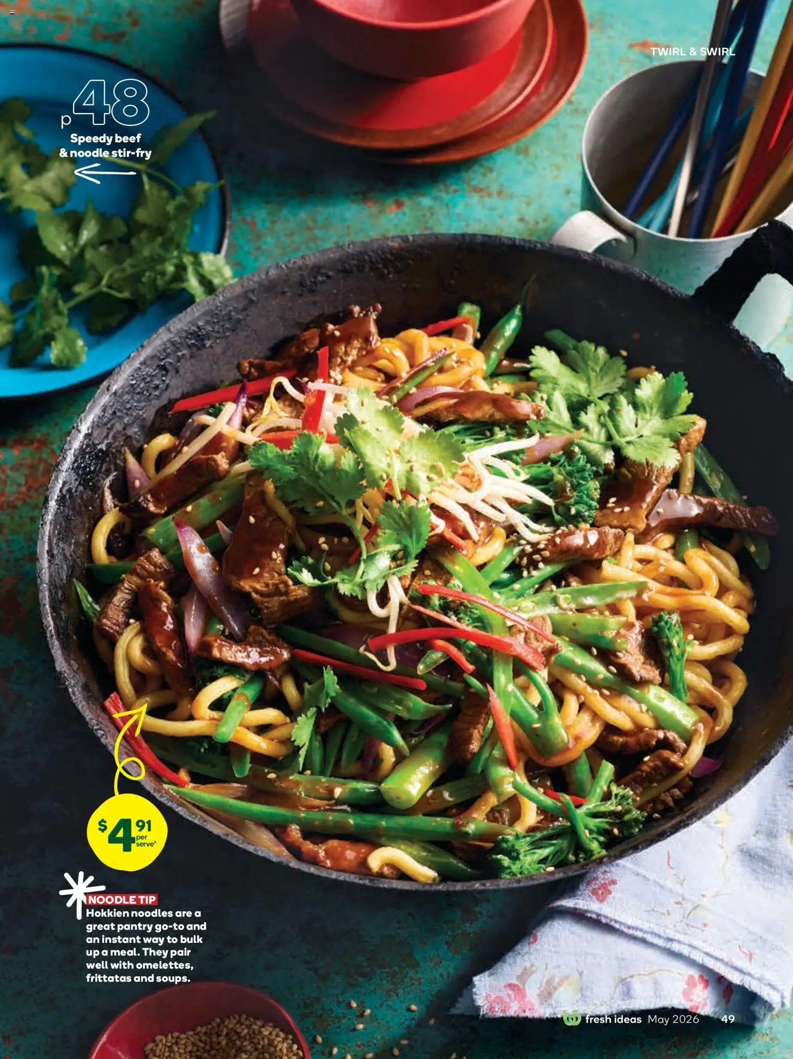 Woolworths Fresh Ideas magazine (2026-05-01 - 2026-05-31) | 49