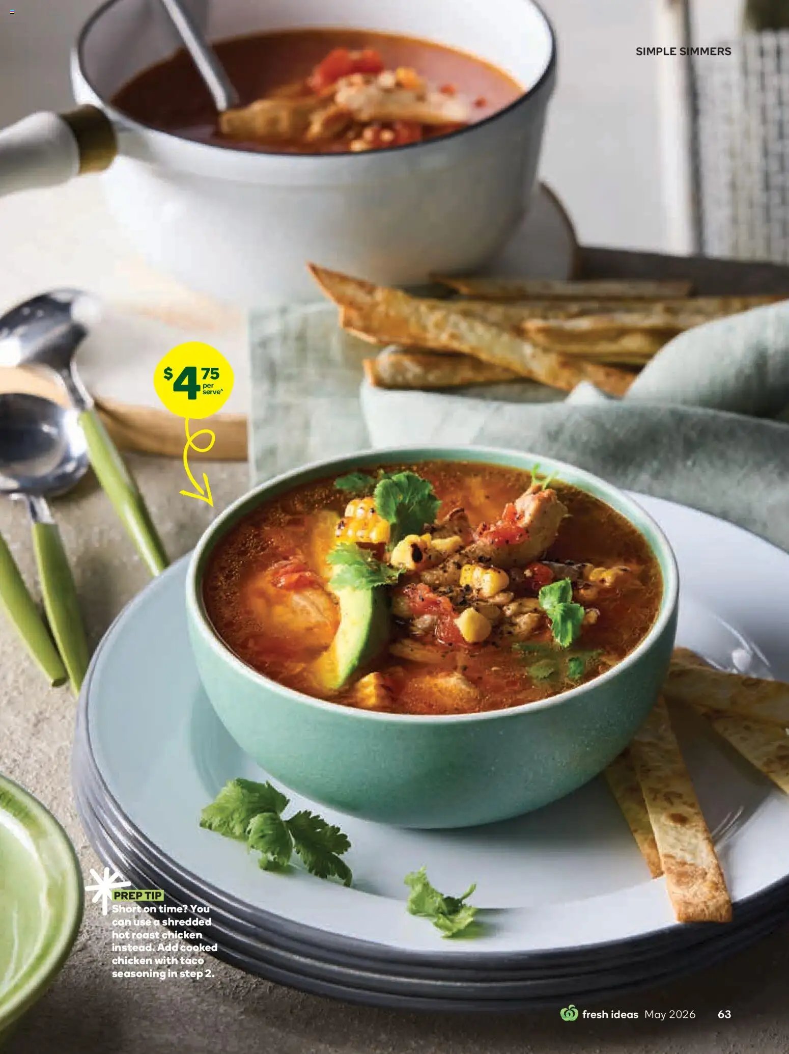 Woolworths Fresh Ideas magazine (2026-05-01 - 2026-05-31) | 63