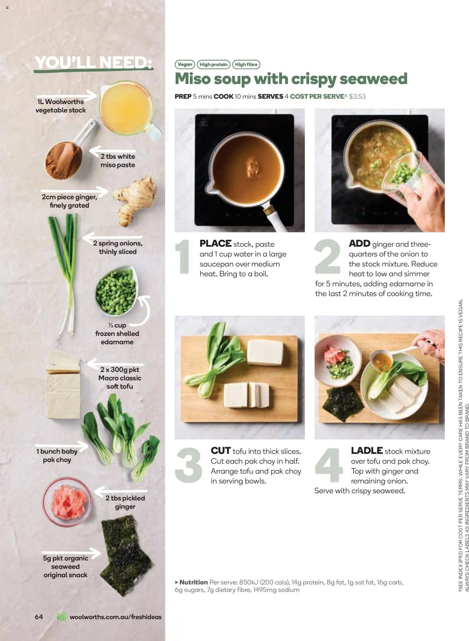 Woolworths Fresh Ideas magazine (2026-05-01 - 2026-05-31) | 64