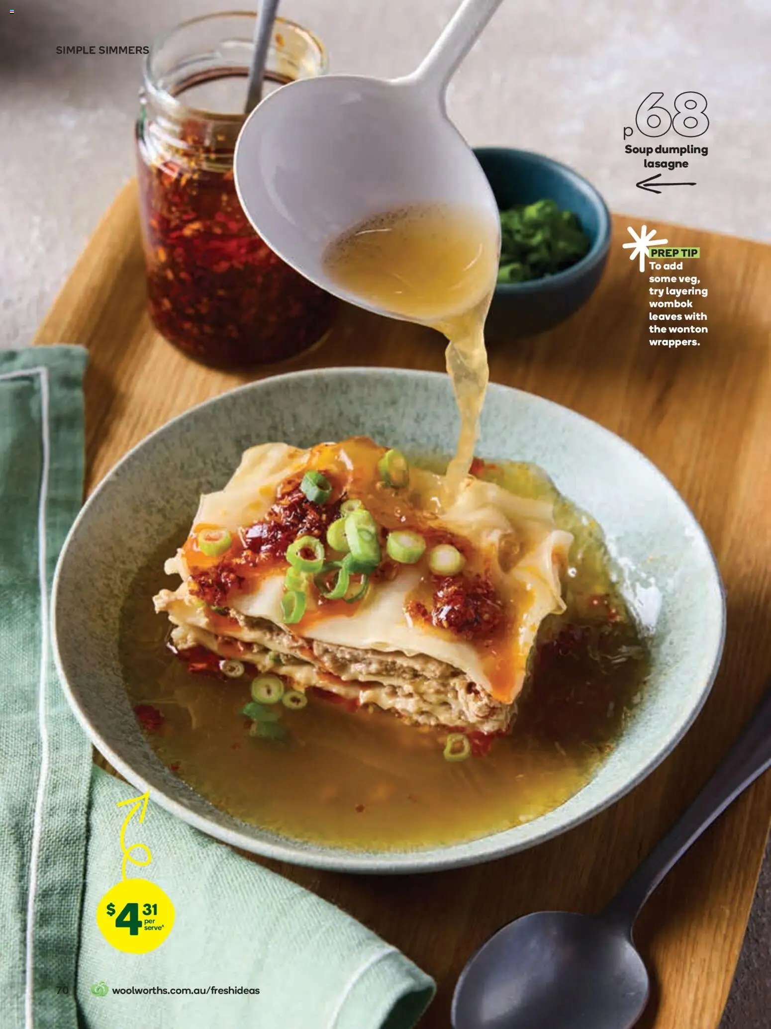 Woolworths Fresh Ideas magazine (2026-05-01 - 2026-05-31) | 70