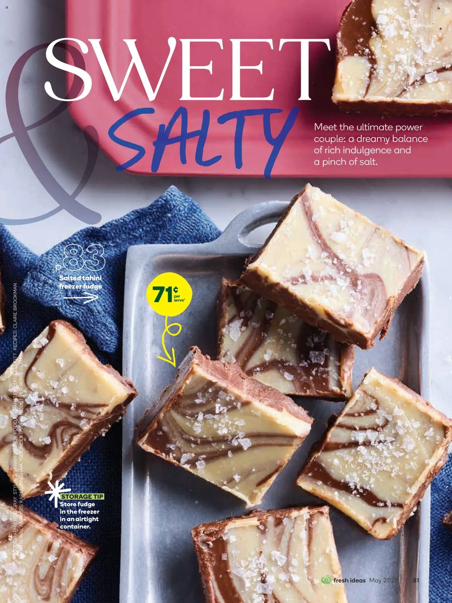 Woolworths Fresh Ideas magazine (2026-05-01 - 2026-05-31) | 81