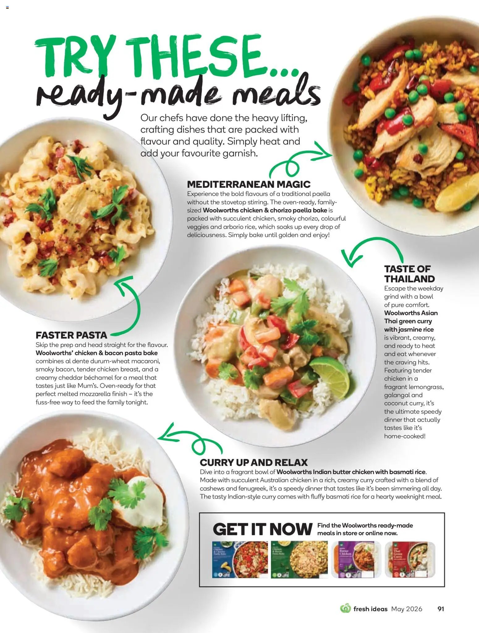 Woolworths Fresh Ideas magazine (2026-05-01 - 2026-05-31) | 91