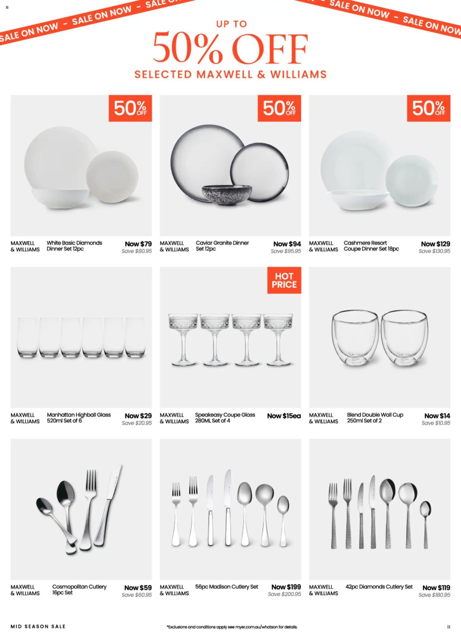 Myer Mid Season Sale