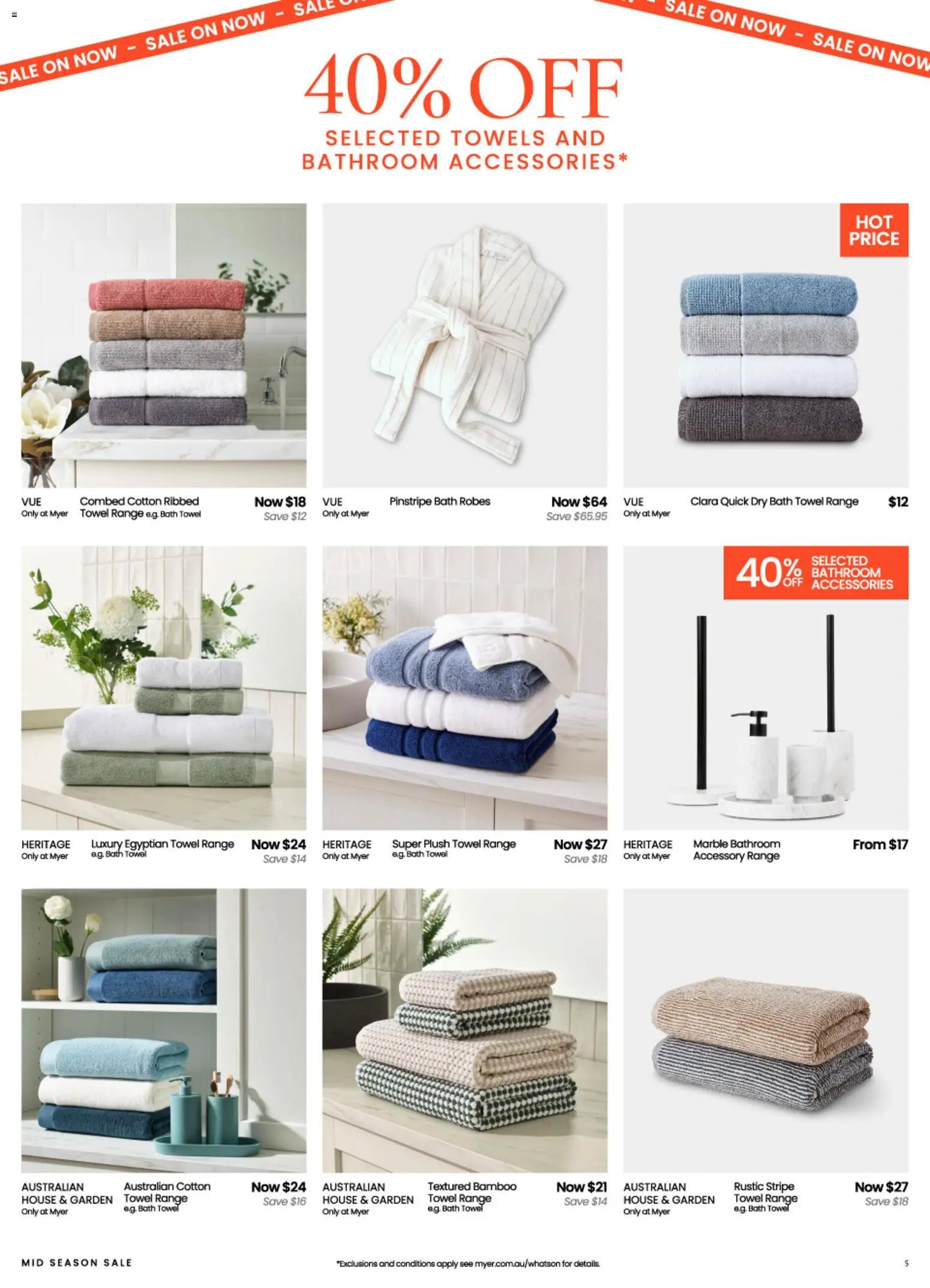 Myer Mid Season Sale