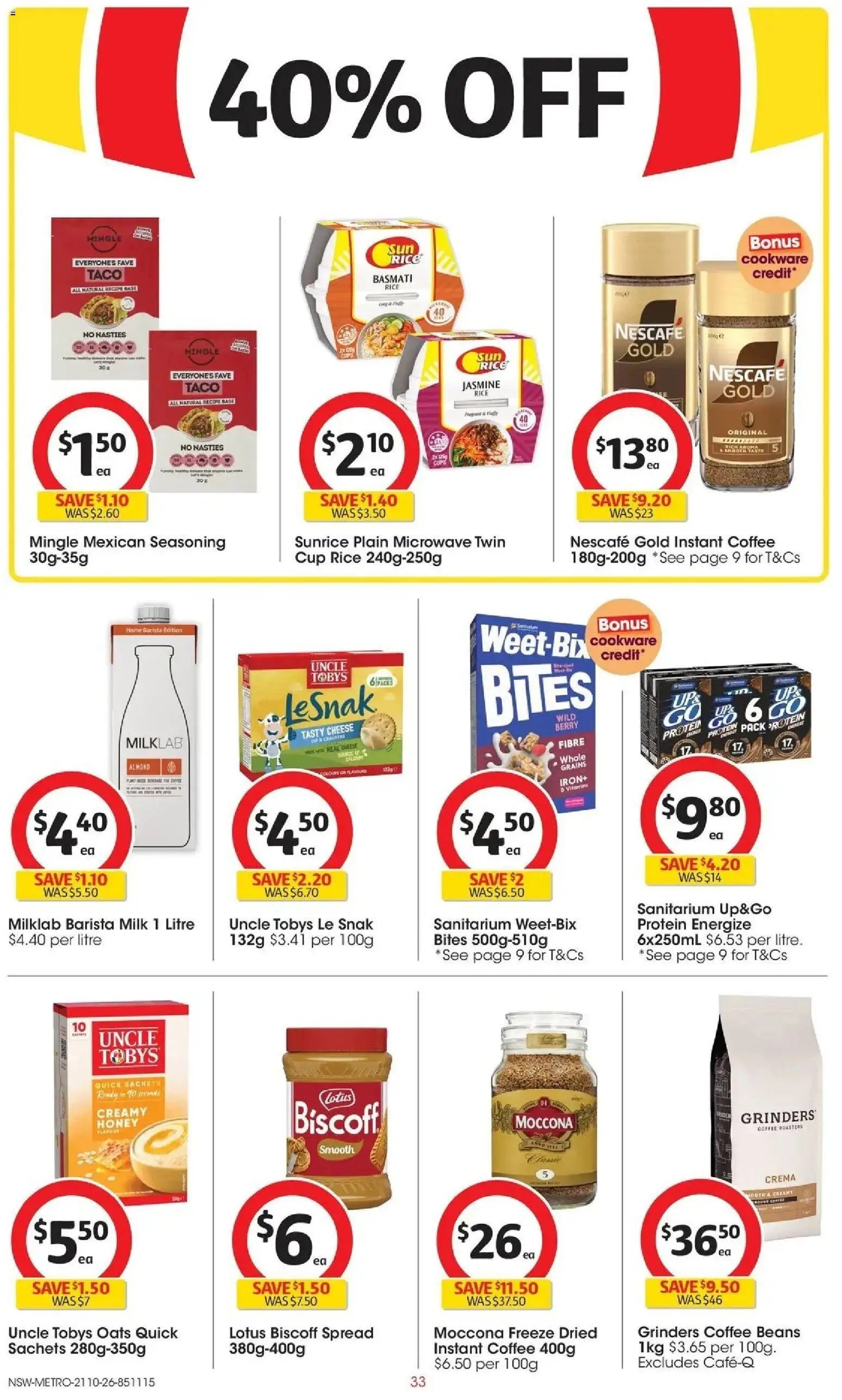 Coles catalogue NSW