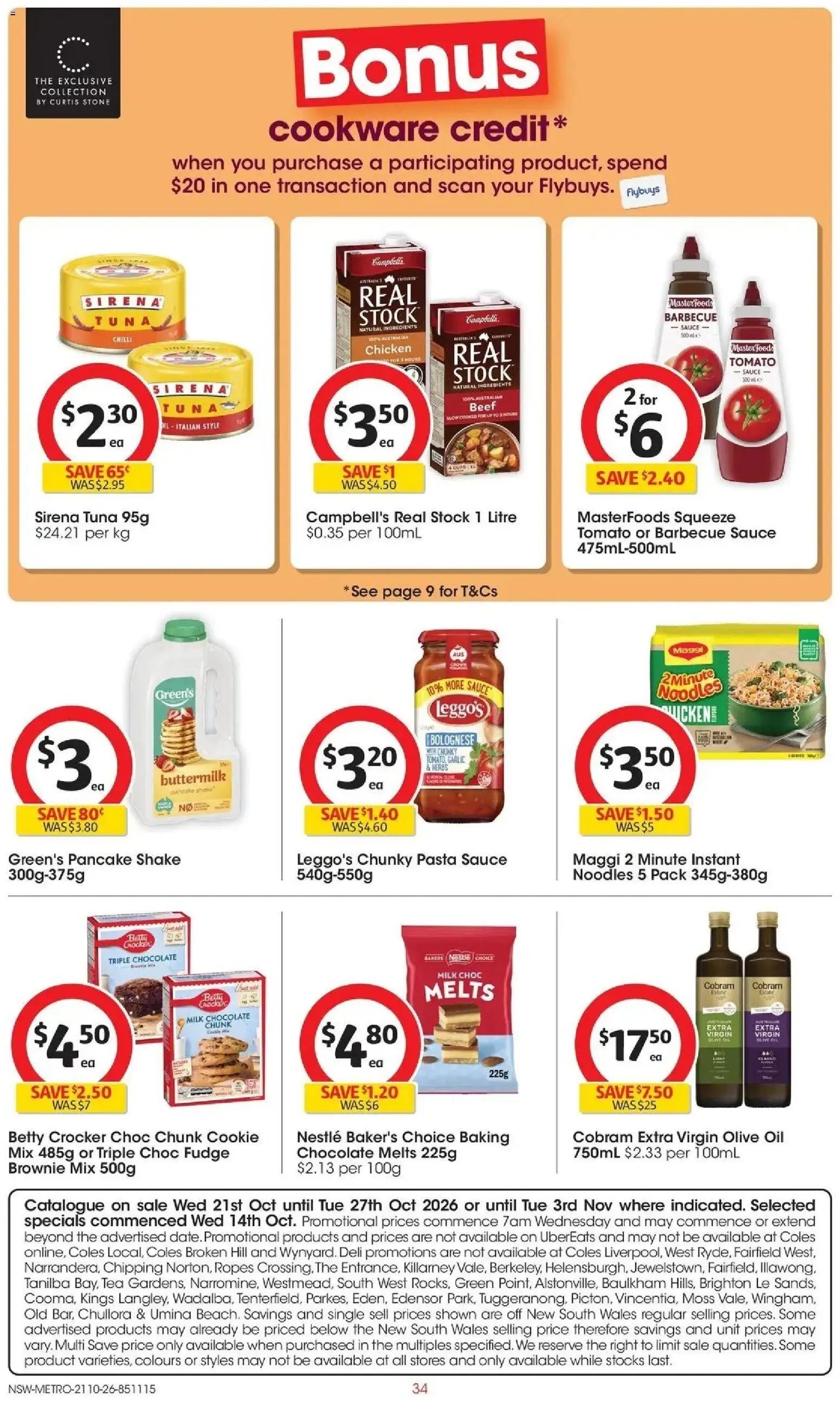 Coles catalogue NSW