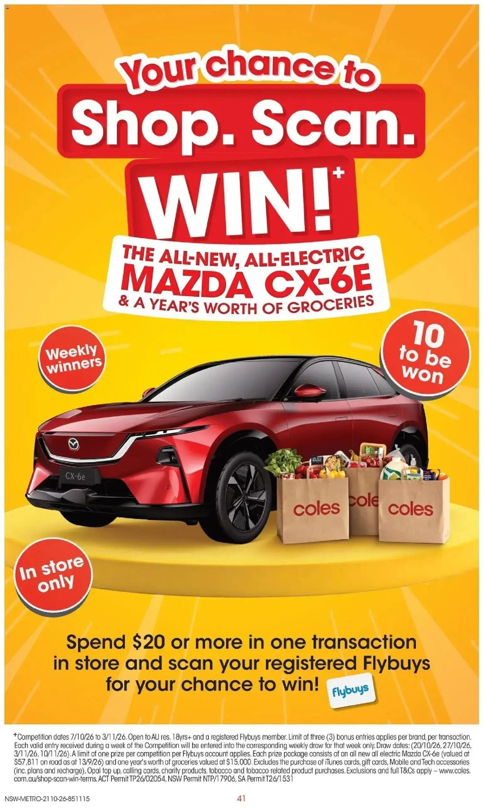 Coles catalogue NSW