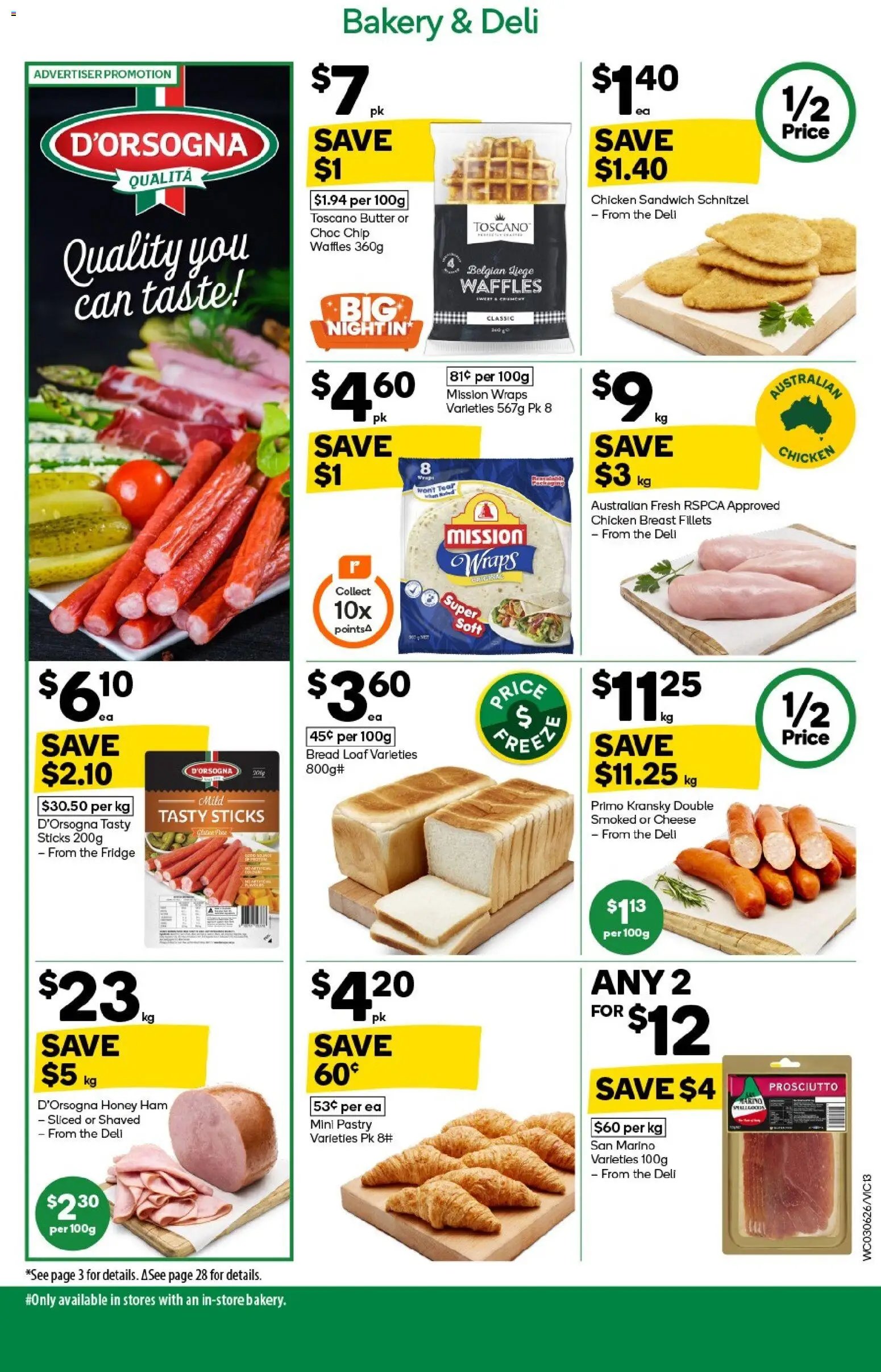 Woolworths catalogue NSW South